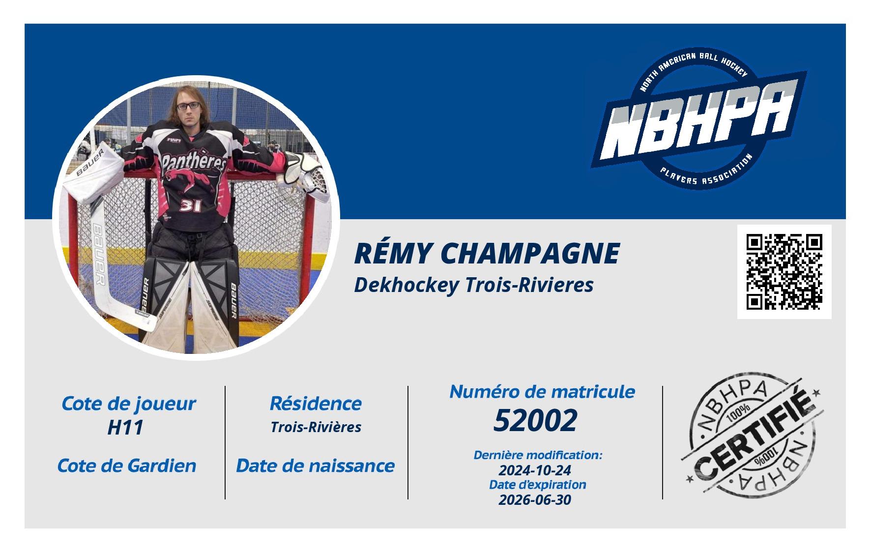 Rémy Champagne