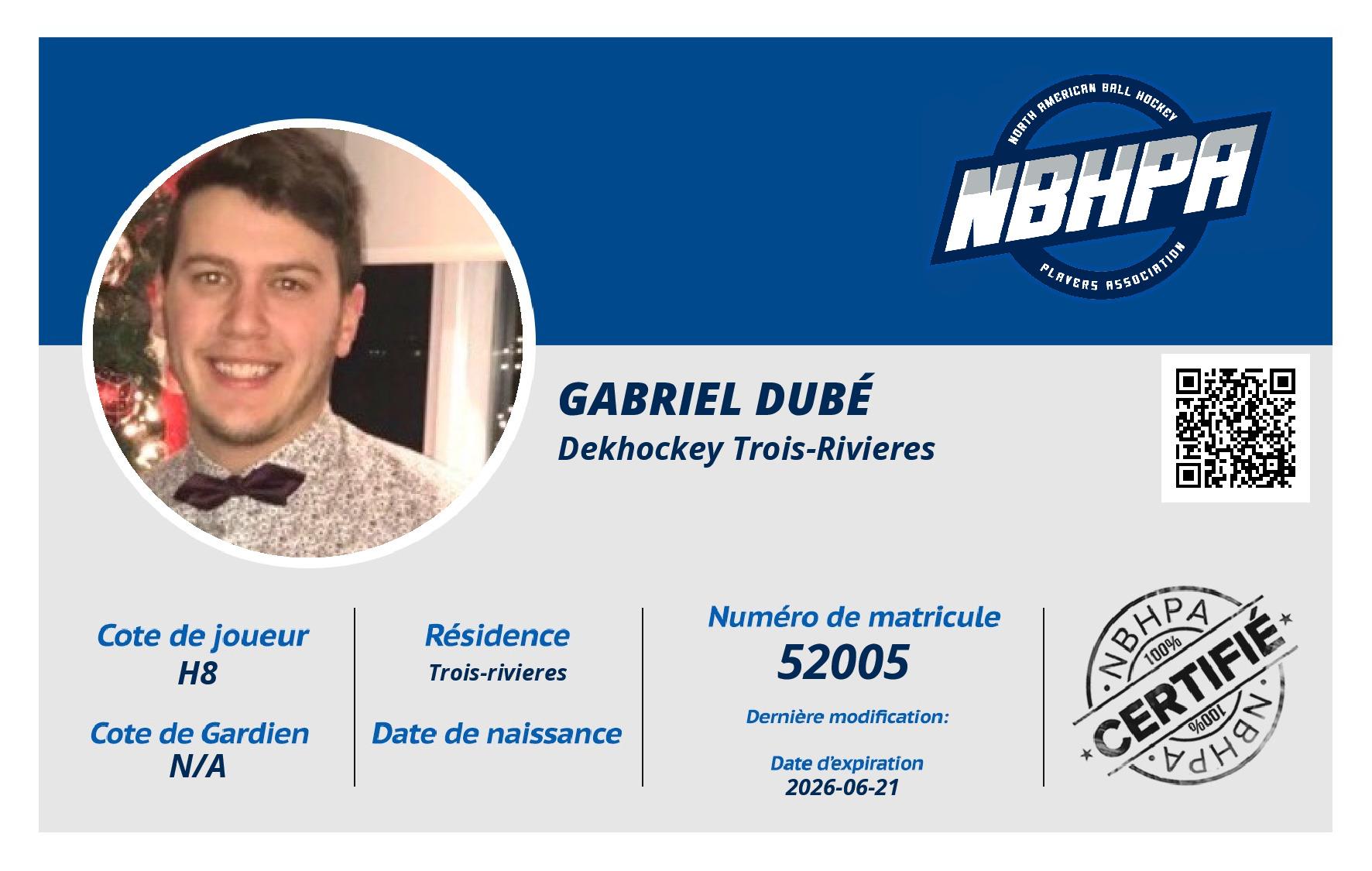Gabriel Dubé