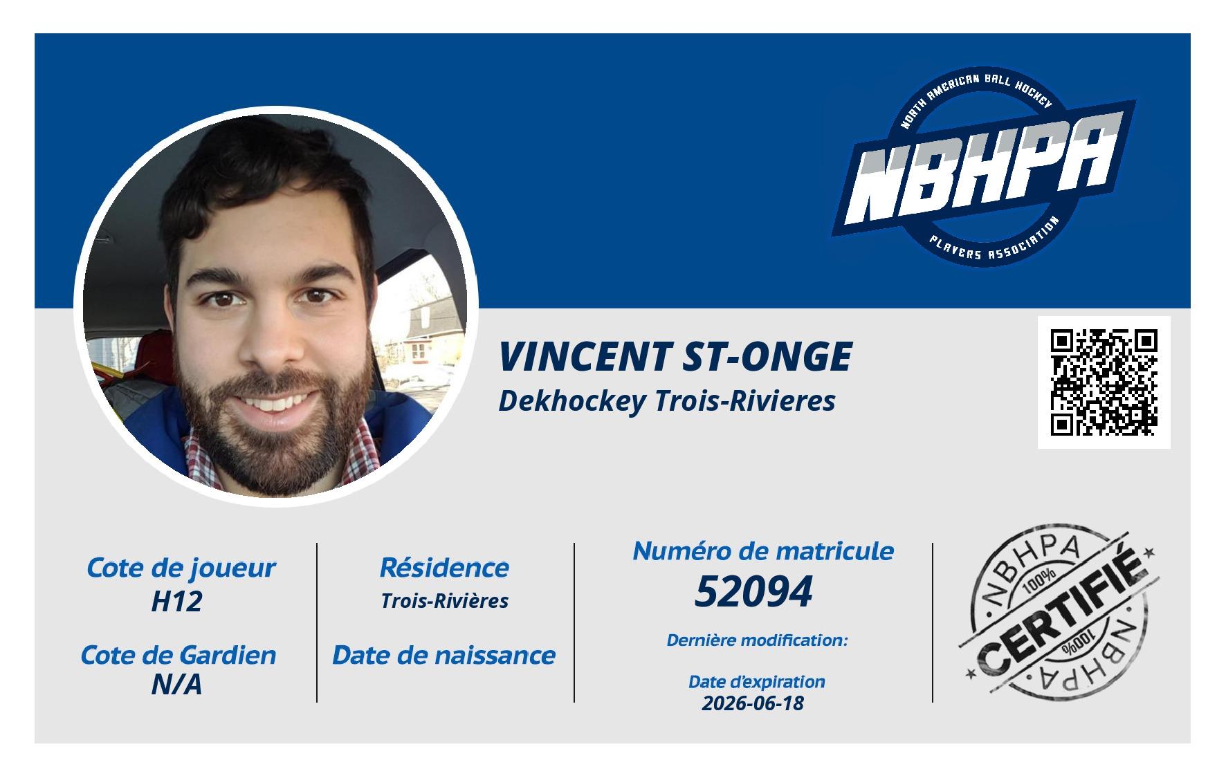 Vincent St-Onge