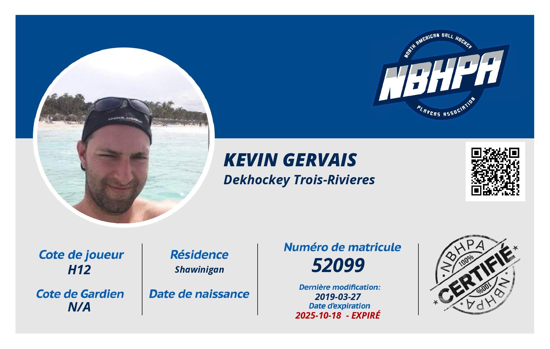 Kevin Gervais 