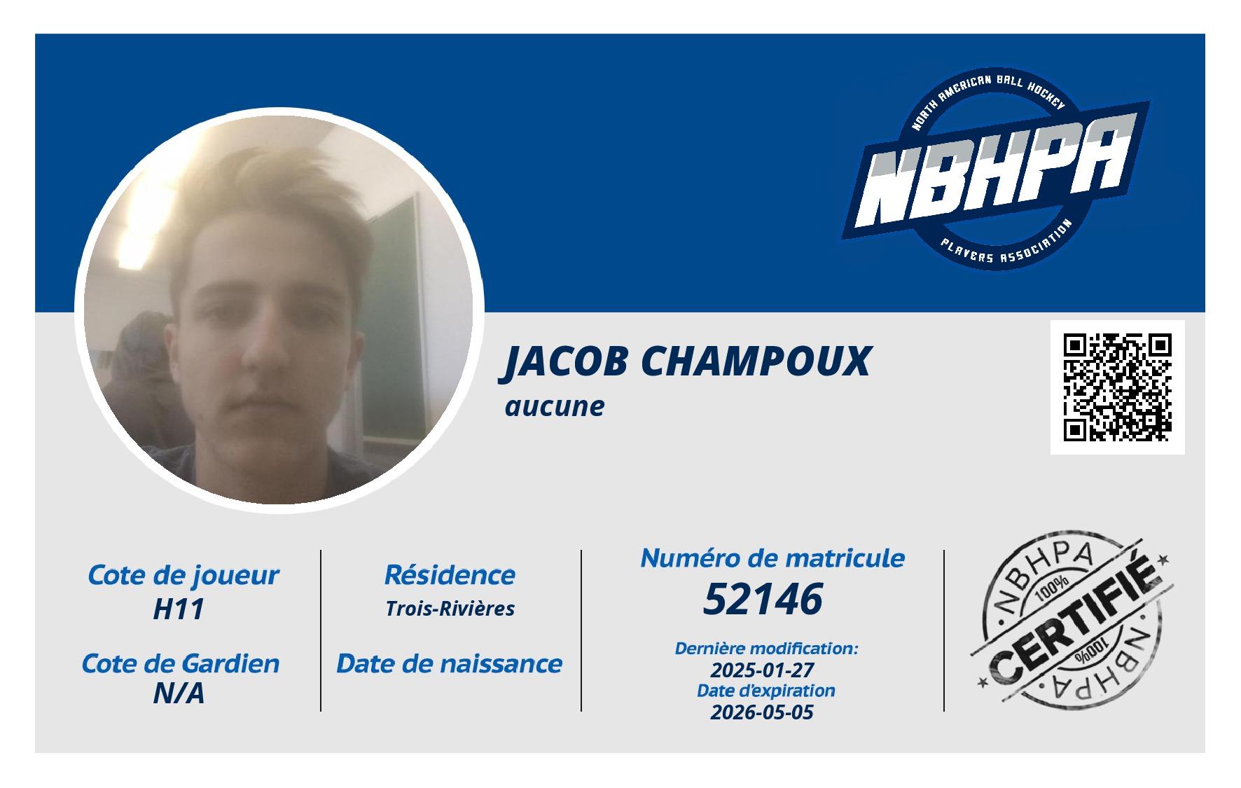 Jacob Champoux