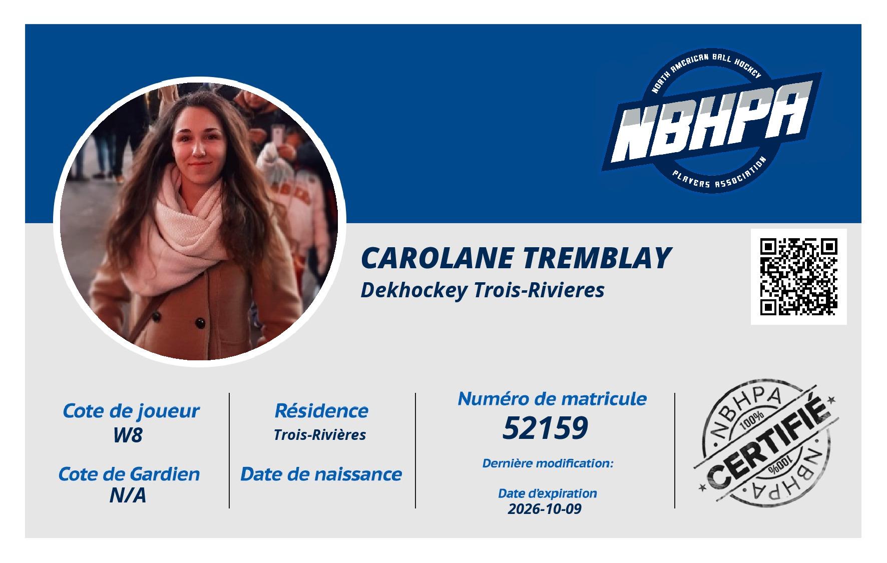 Carolane Tremblay