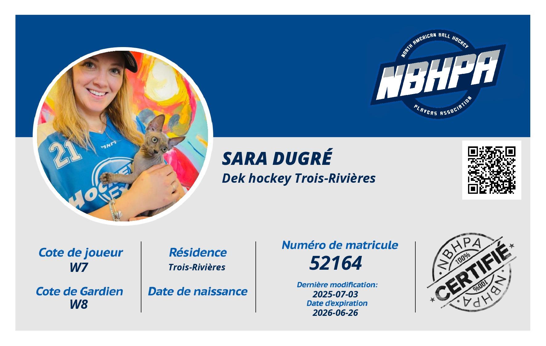 Sara Dugré