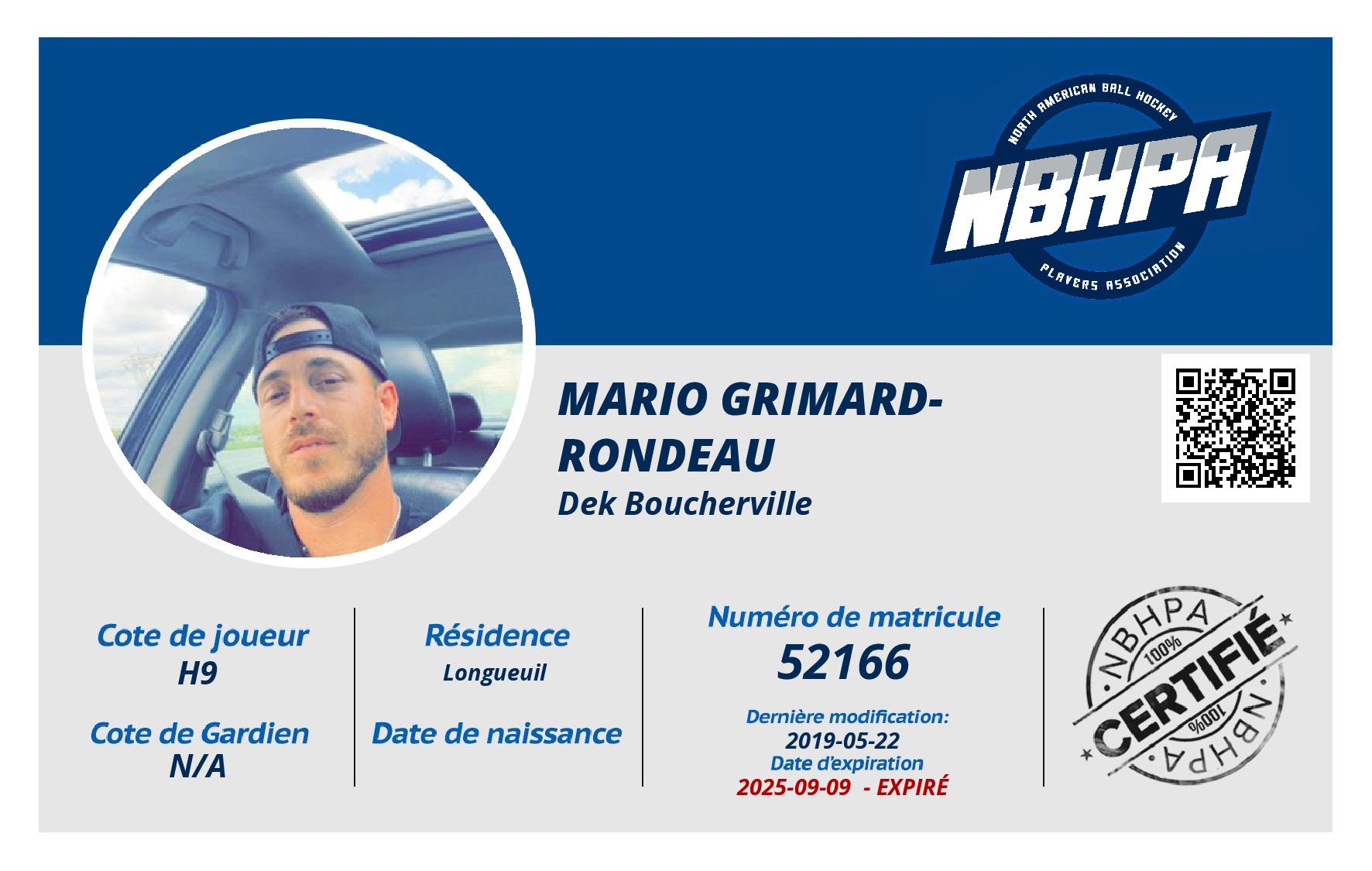 Mario Grimard-rondeau