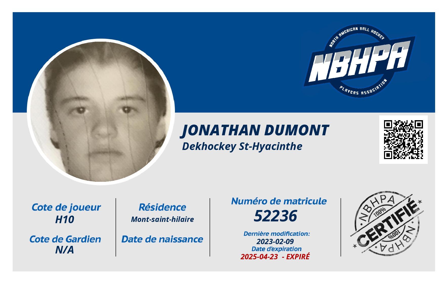Jonathan Dumont