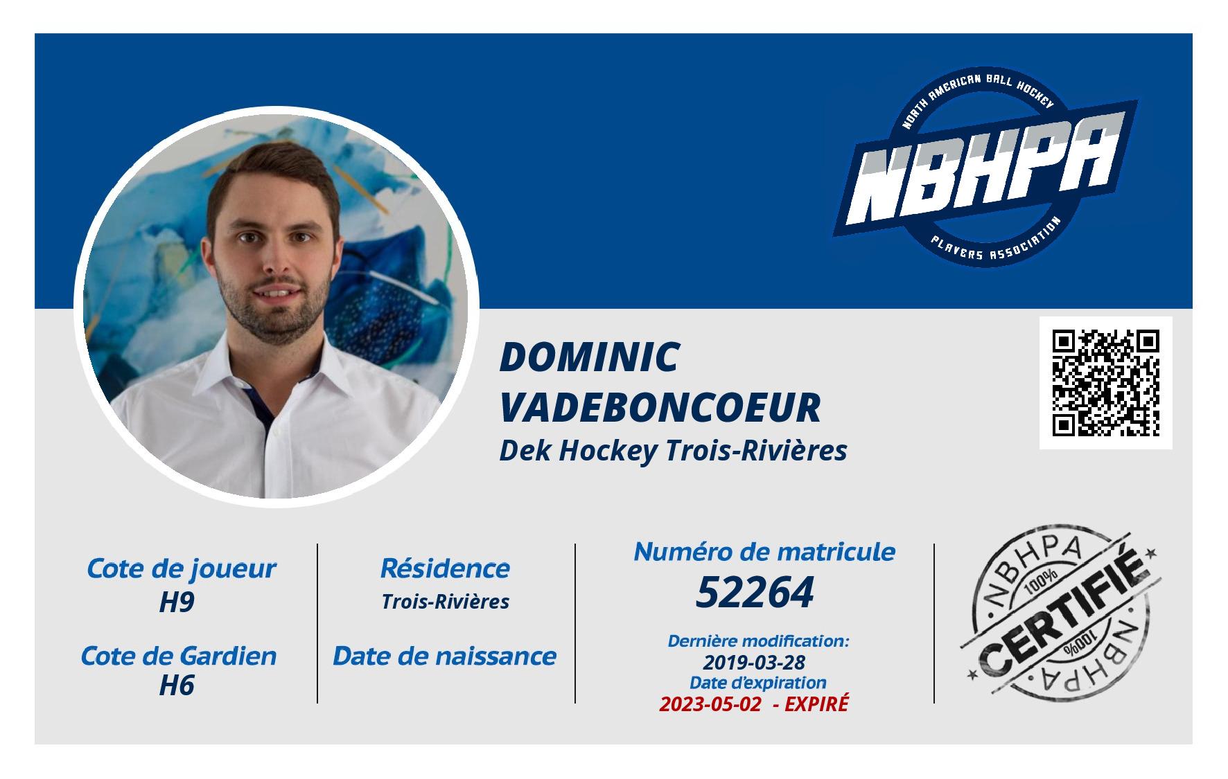 Dominic Vadeboncoeur