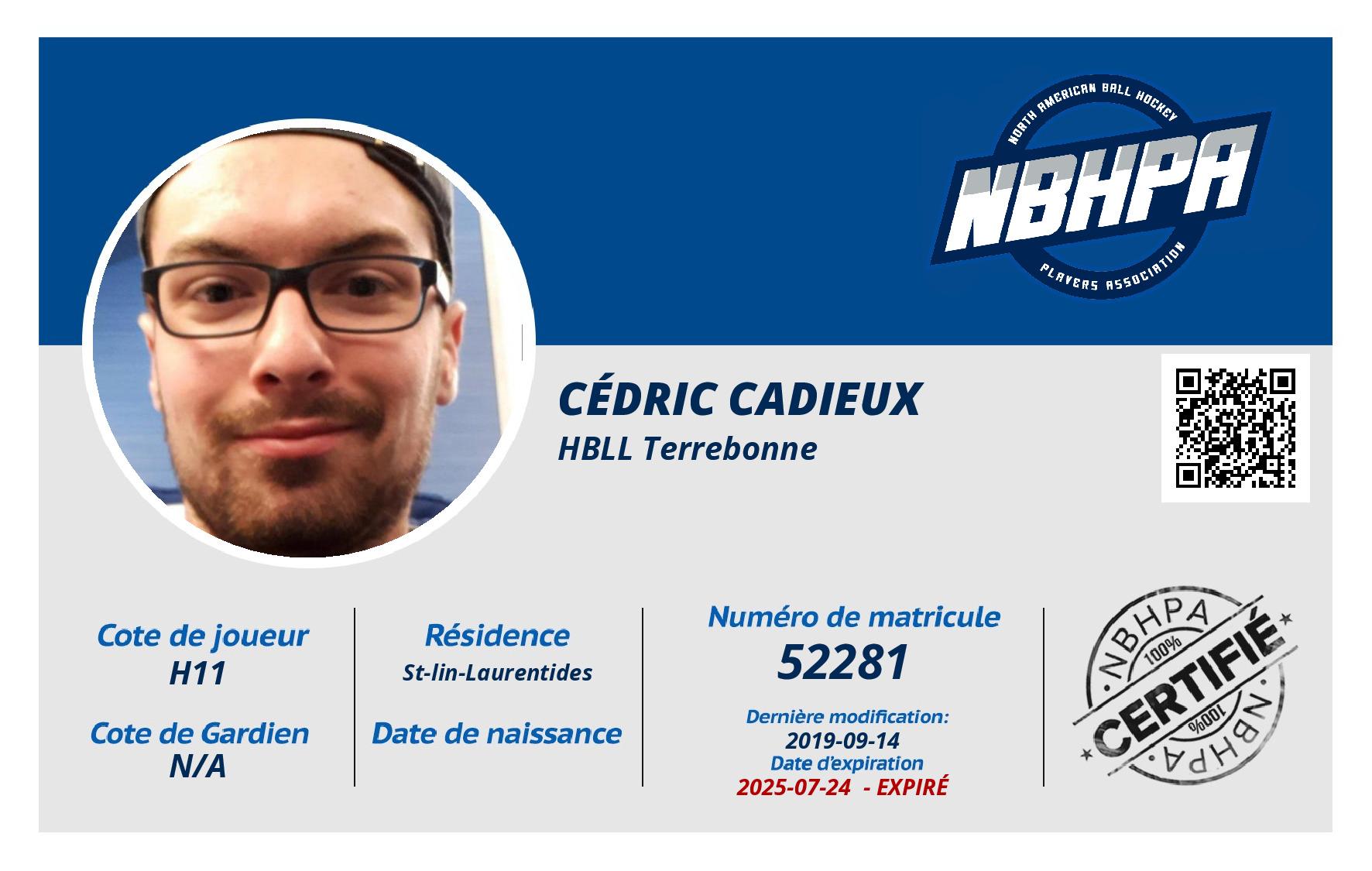 Cédric Cadieux