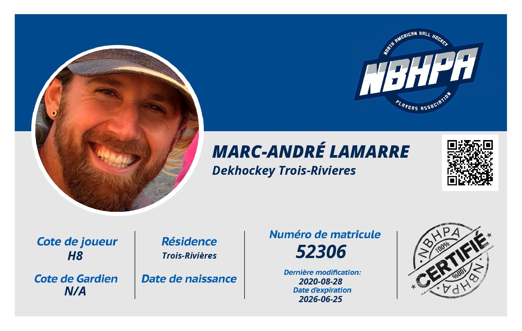Marc-André Lamarre