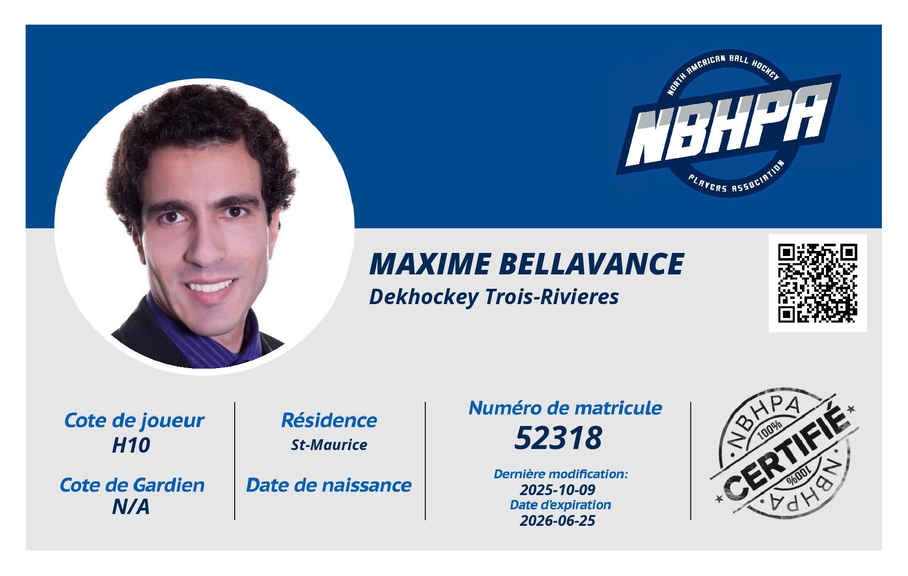 Maxime Bellavance