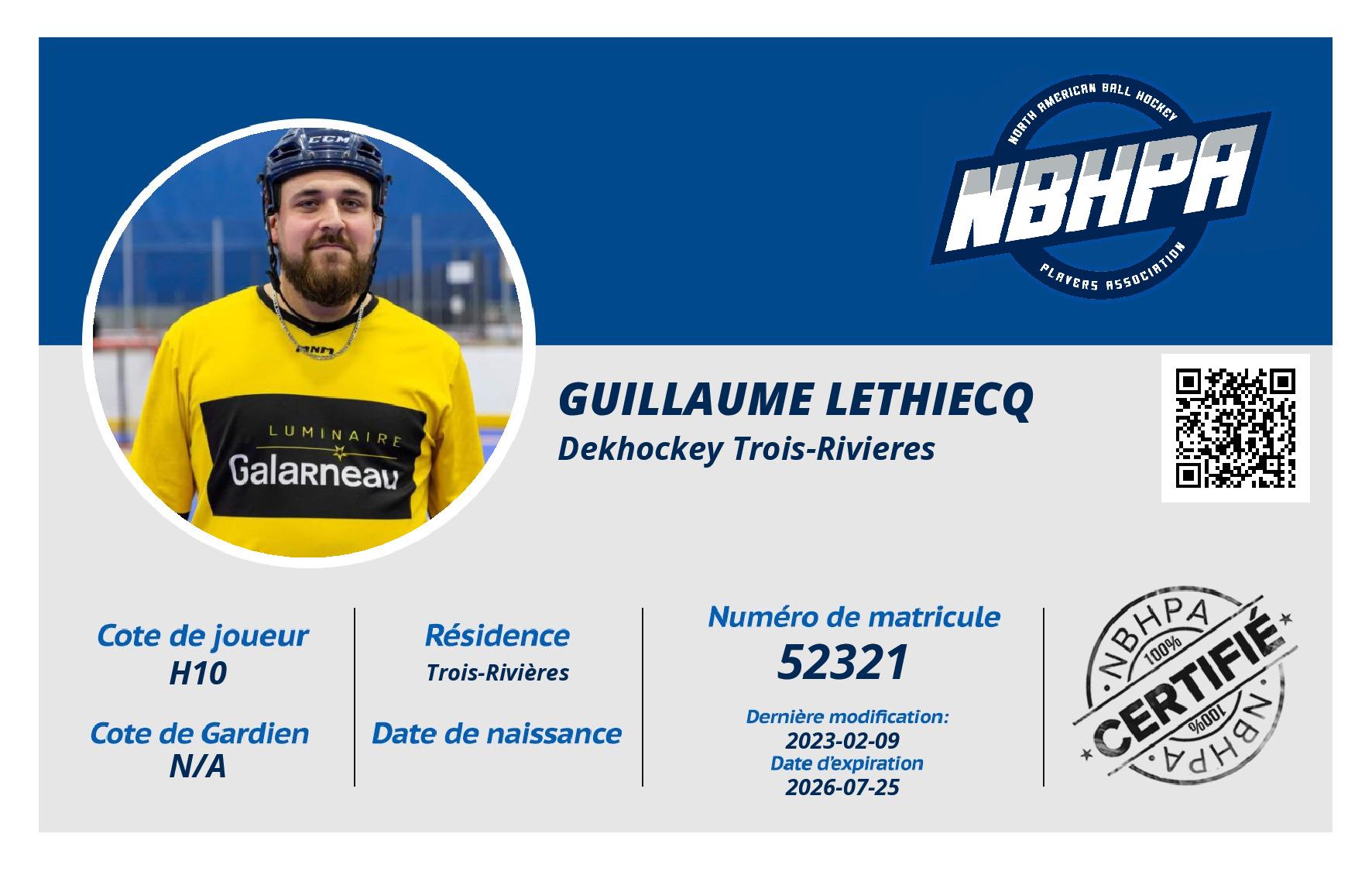 Guillaume Lethiecq