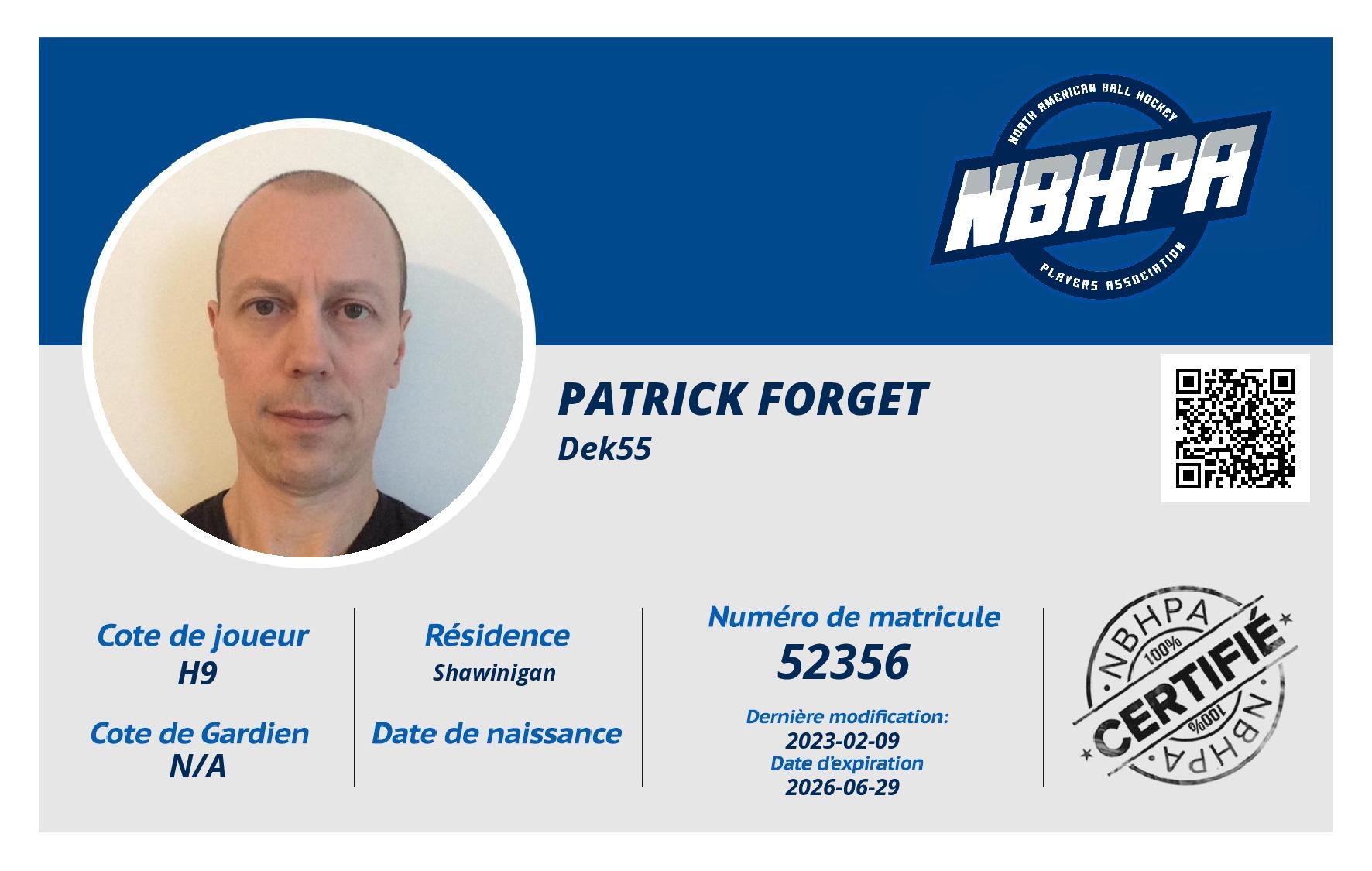 Patrick Forget