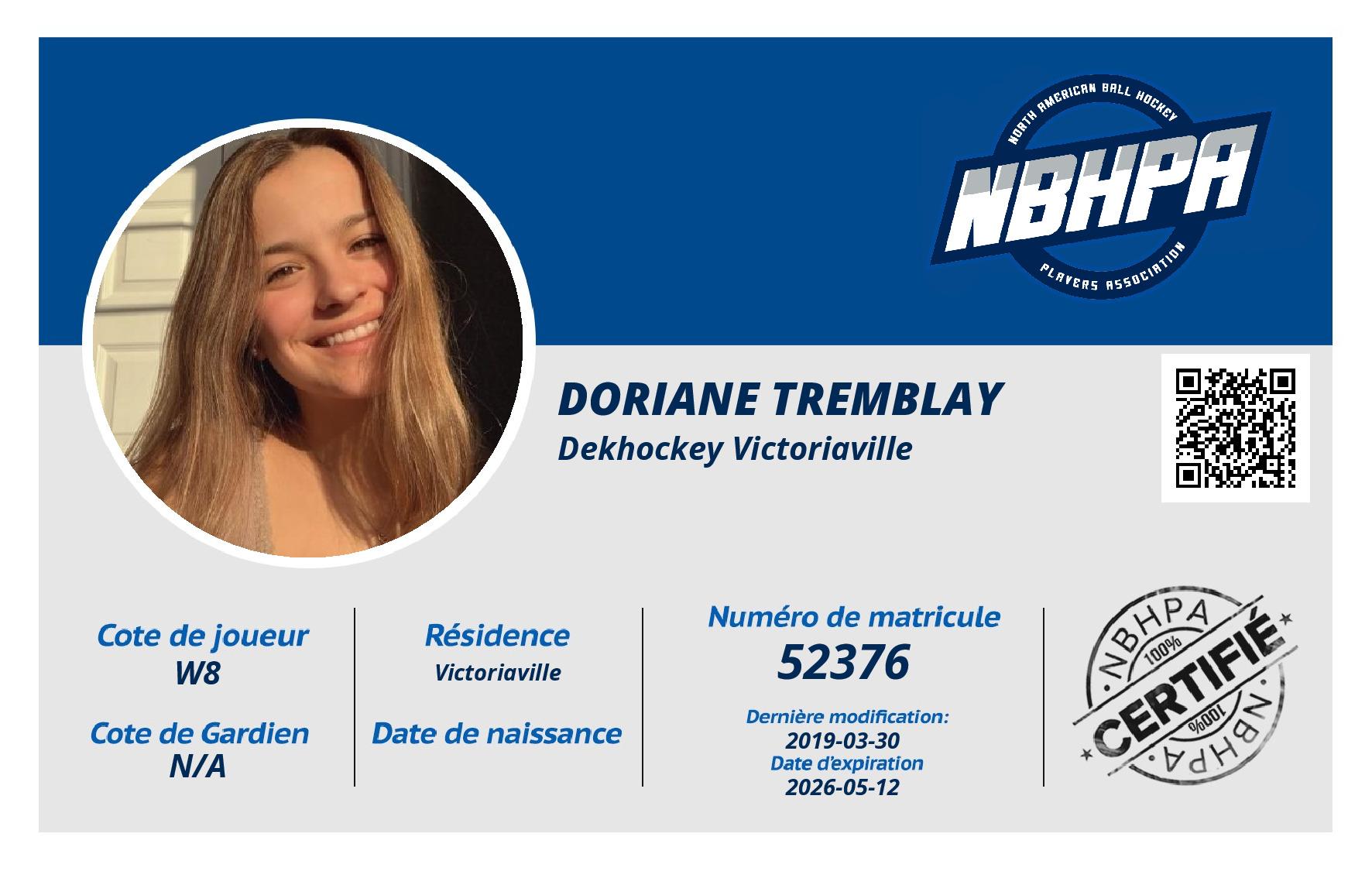 Doriane Tremblay