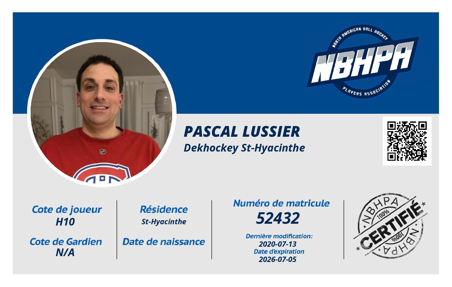 Pascal Lussier 