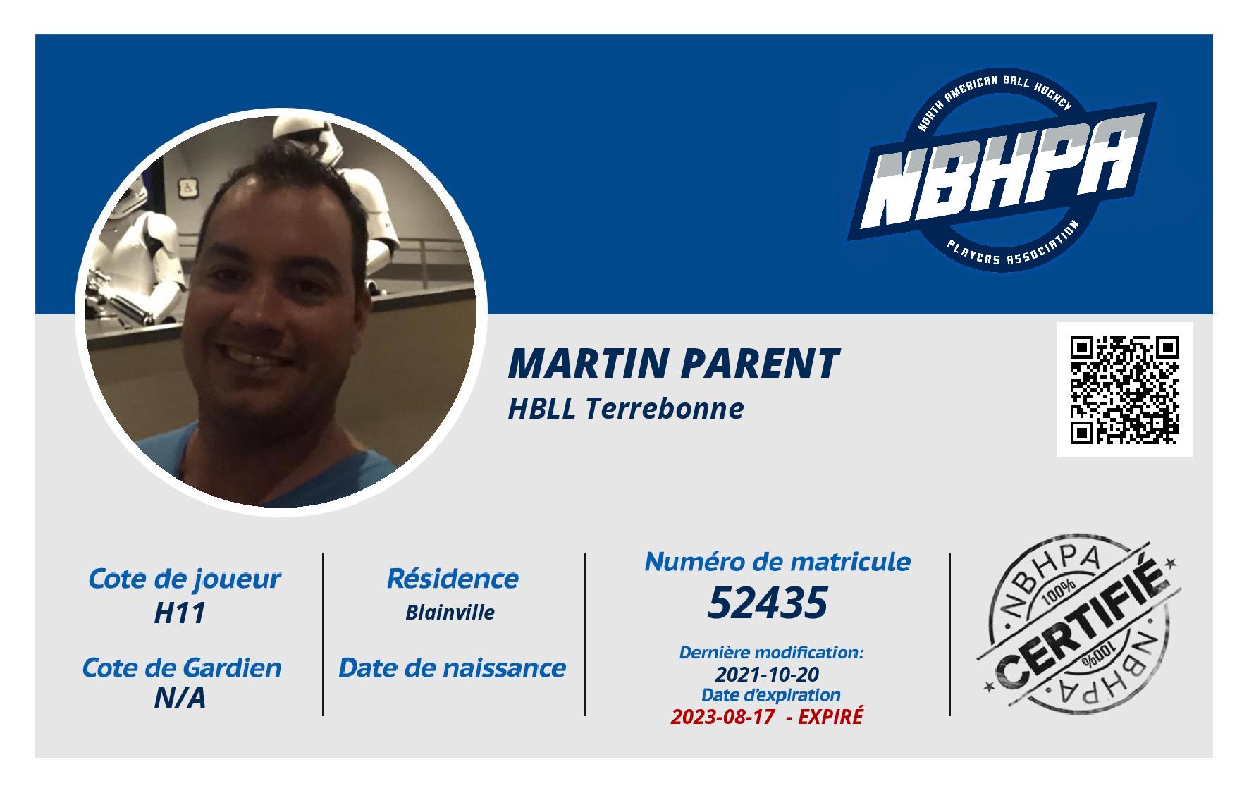 Martin Parent