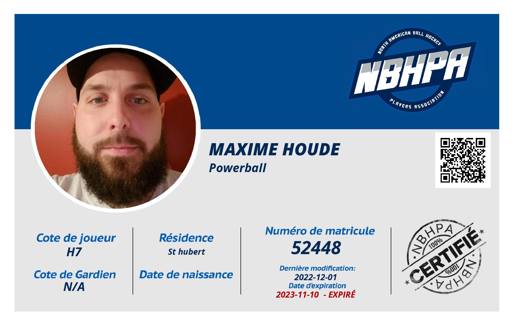 Maxime Houde