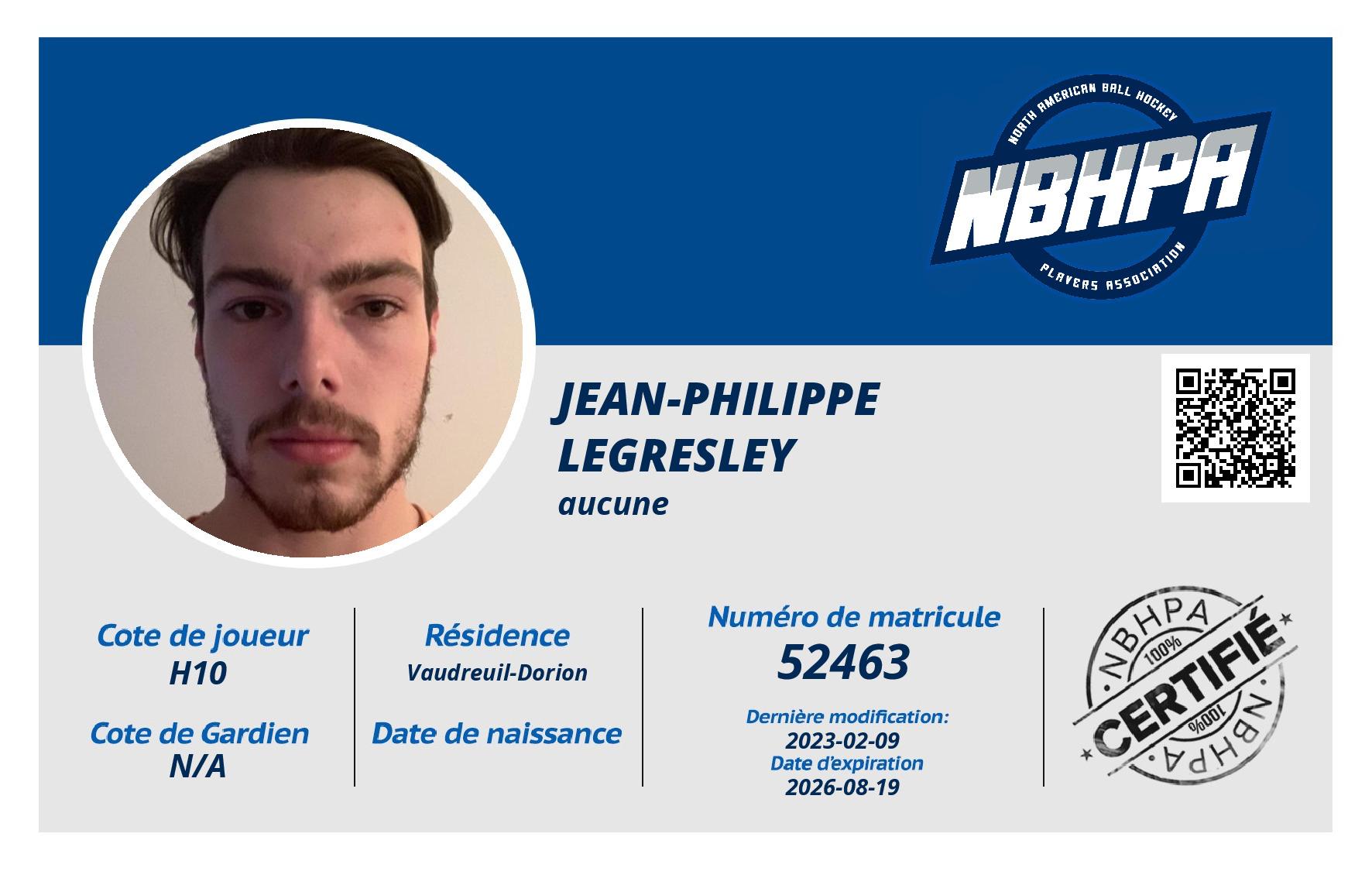Jean-Philippe Legresley