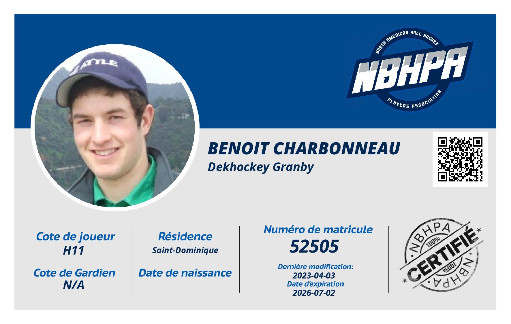 Benoit Charbonneau