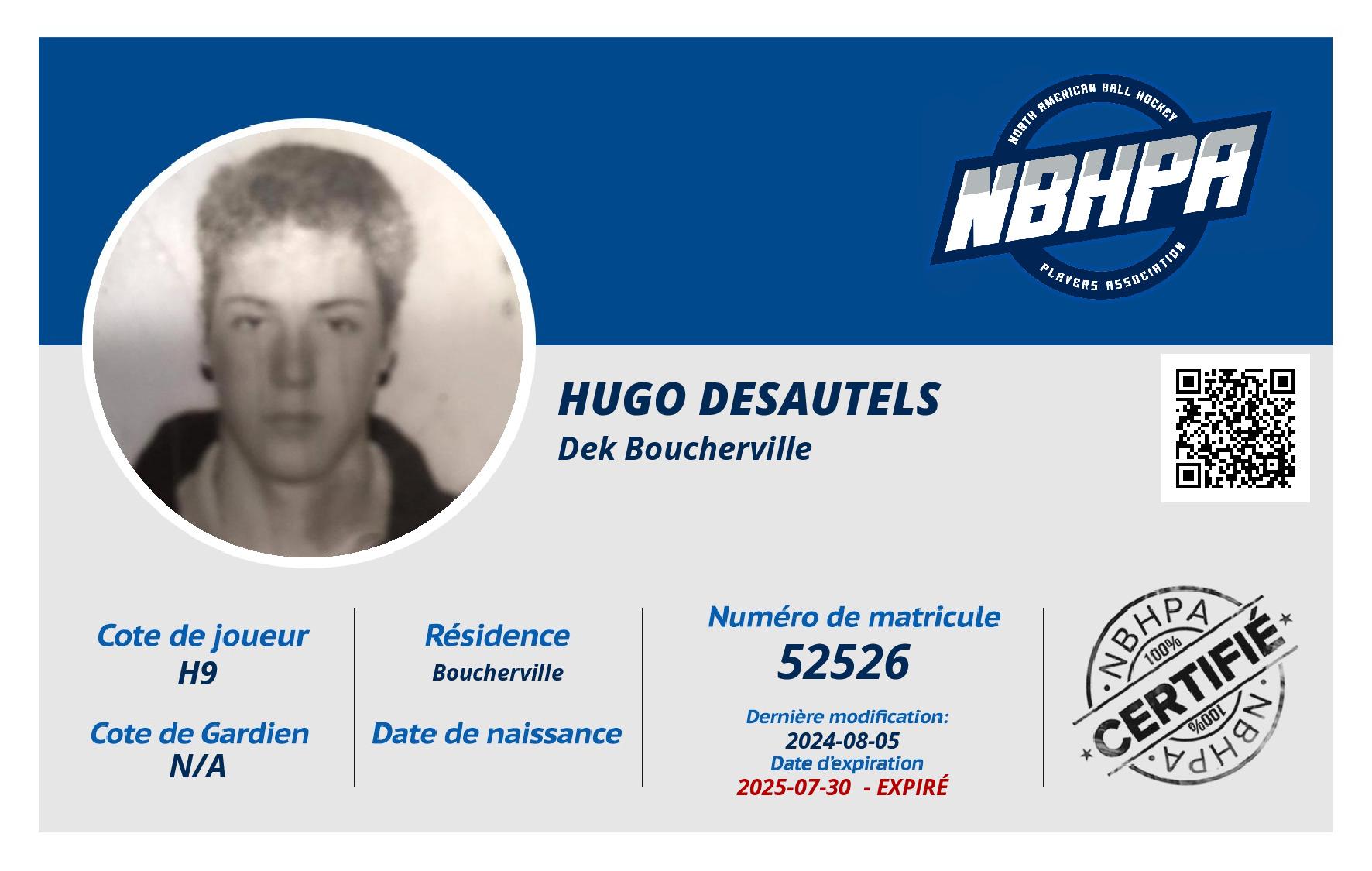 Hugo Desautels