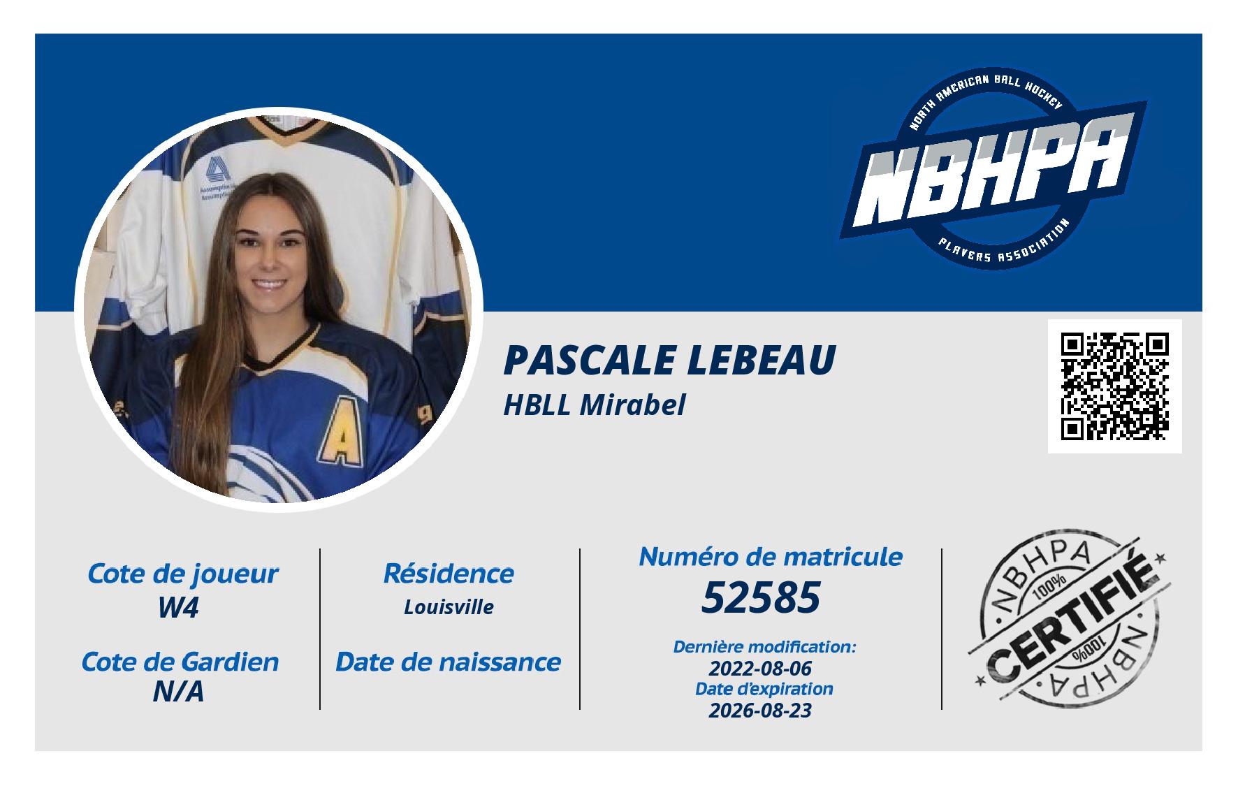 Pascale Lebeau