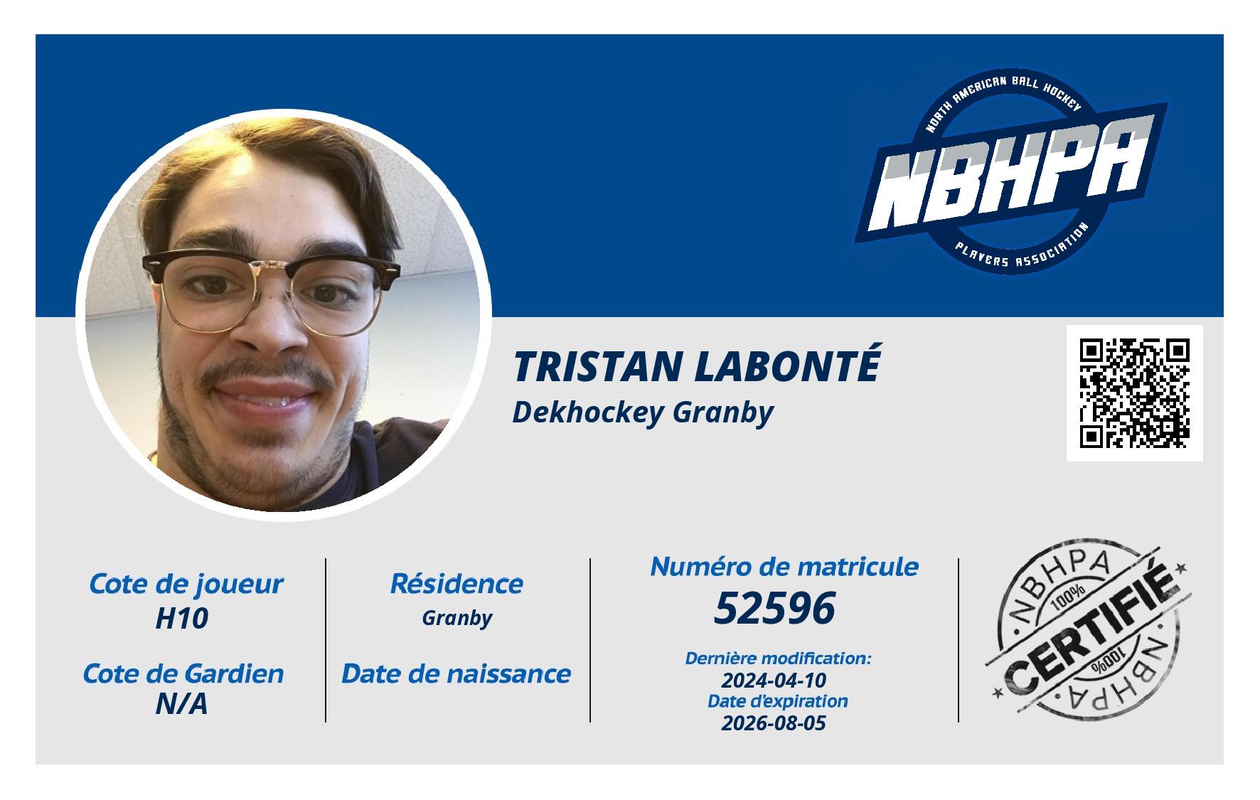 Tristan Labonté