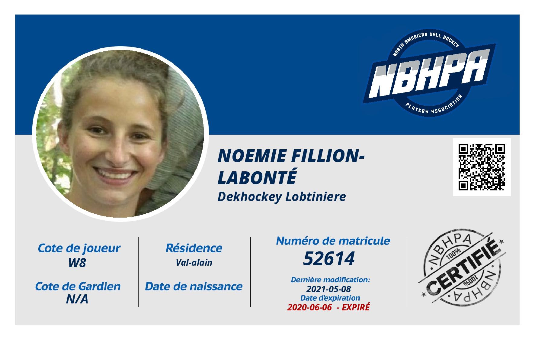 Noemie Fillion-Labonté