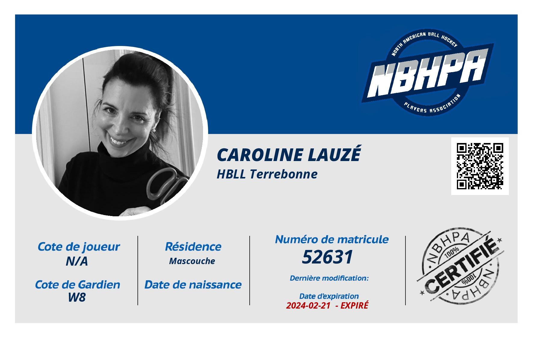 Caroline Lauzé 
