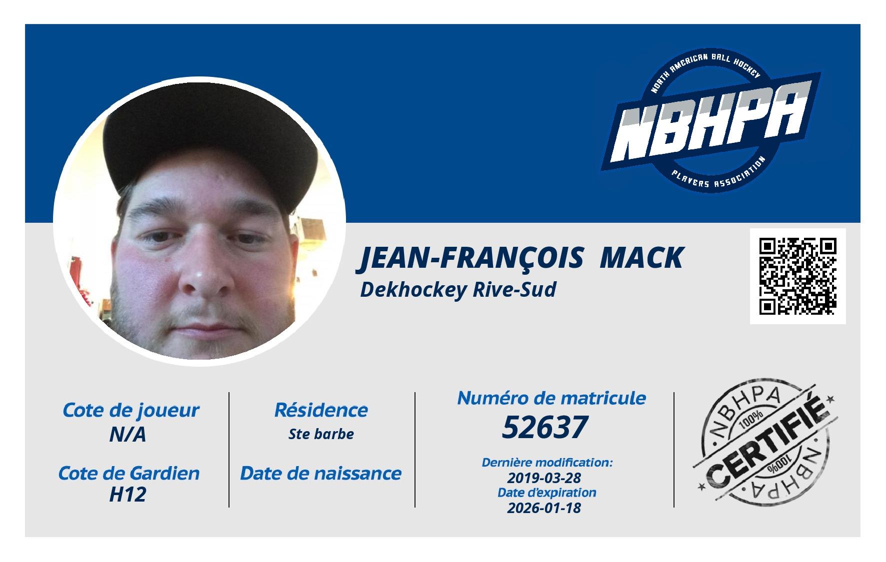 Jean-François  Mack