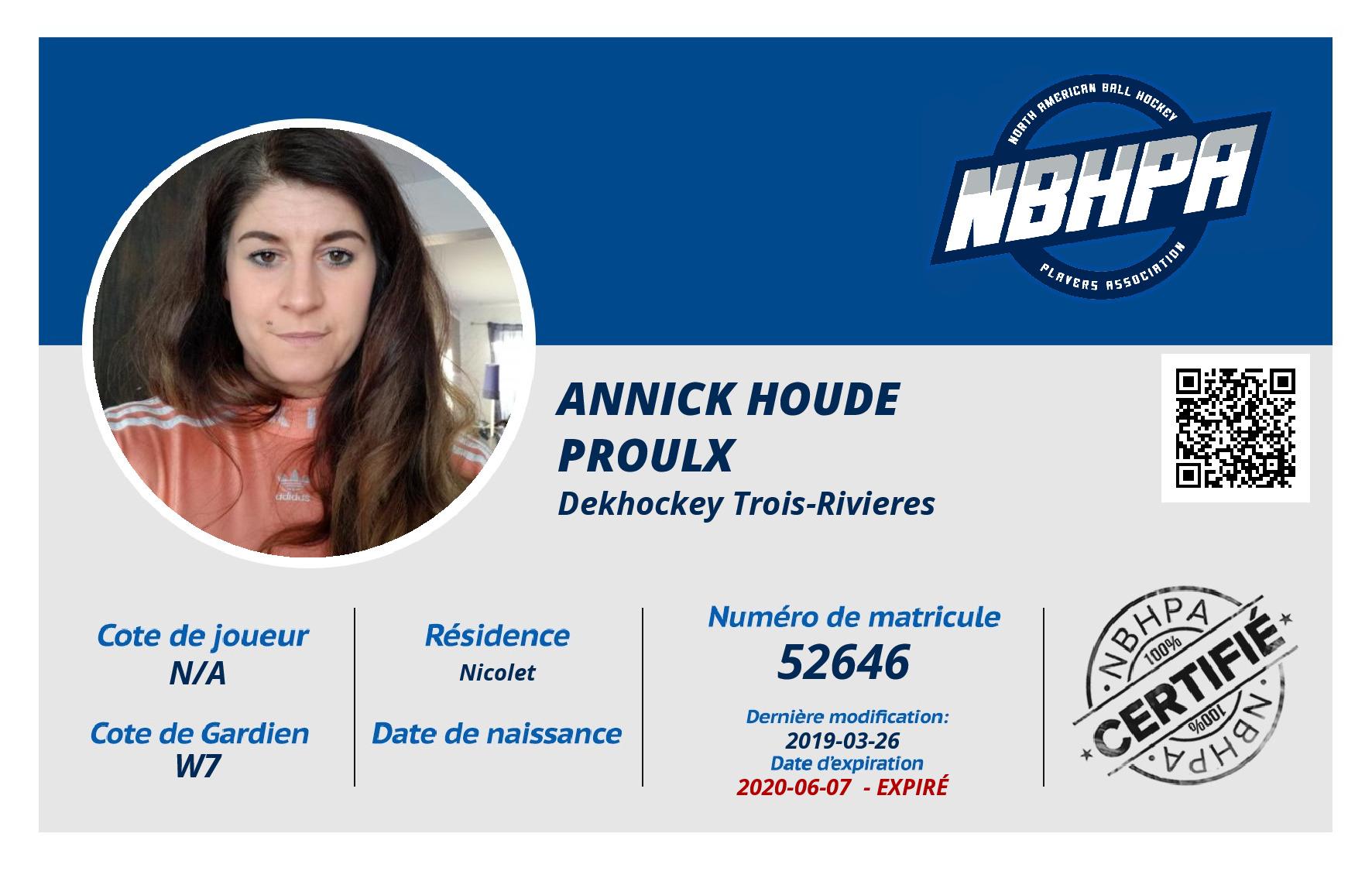Annick Houde Proulx