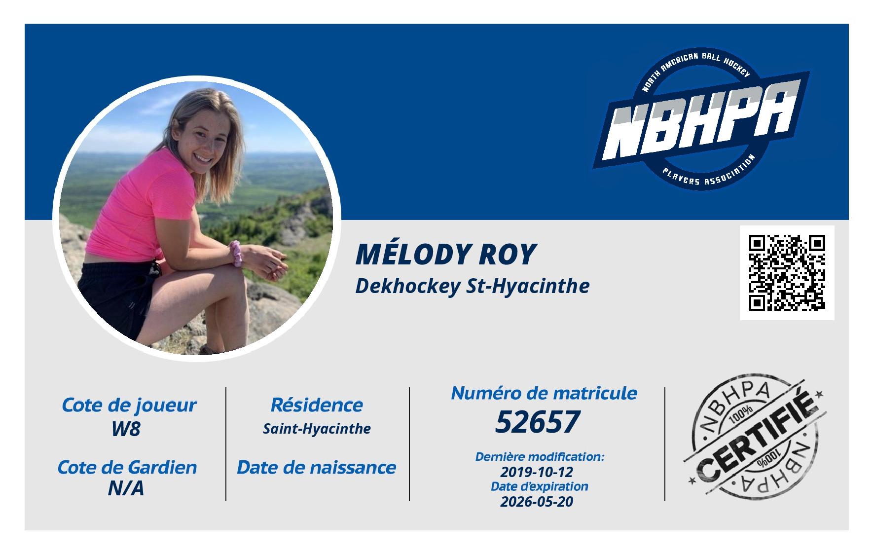 Mélody Roy