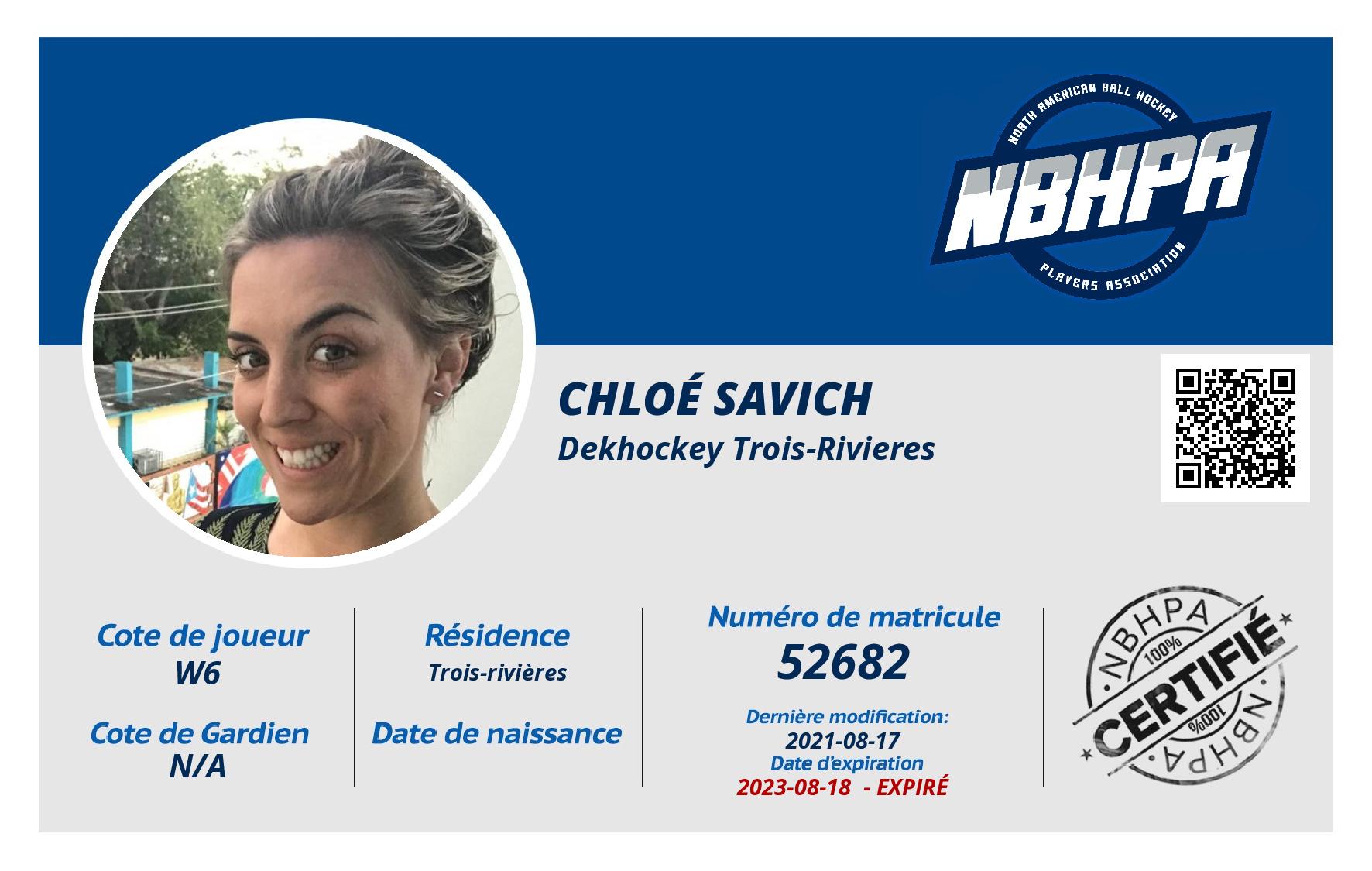 Chloé Savich