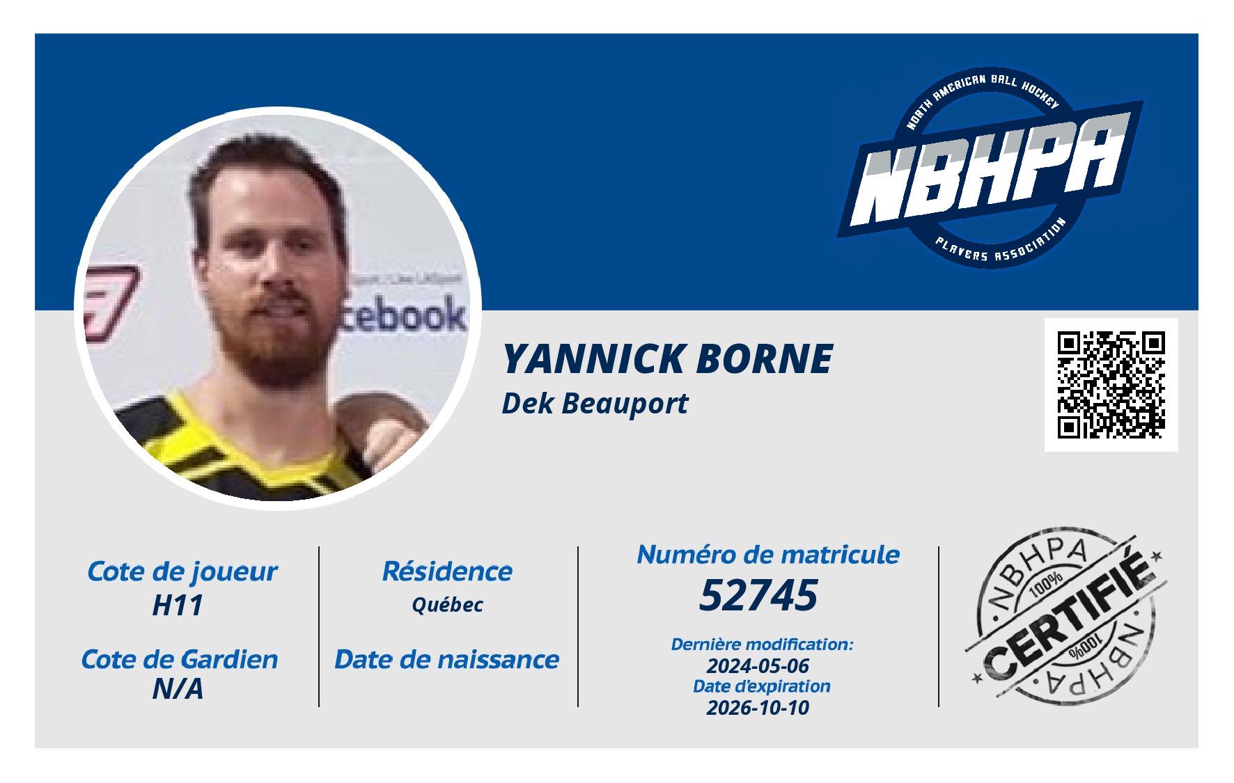 Yannick Borne