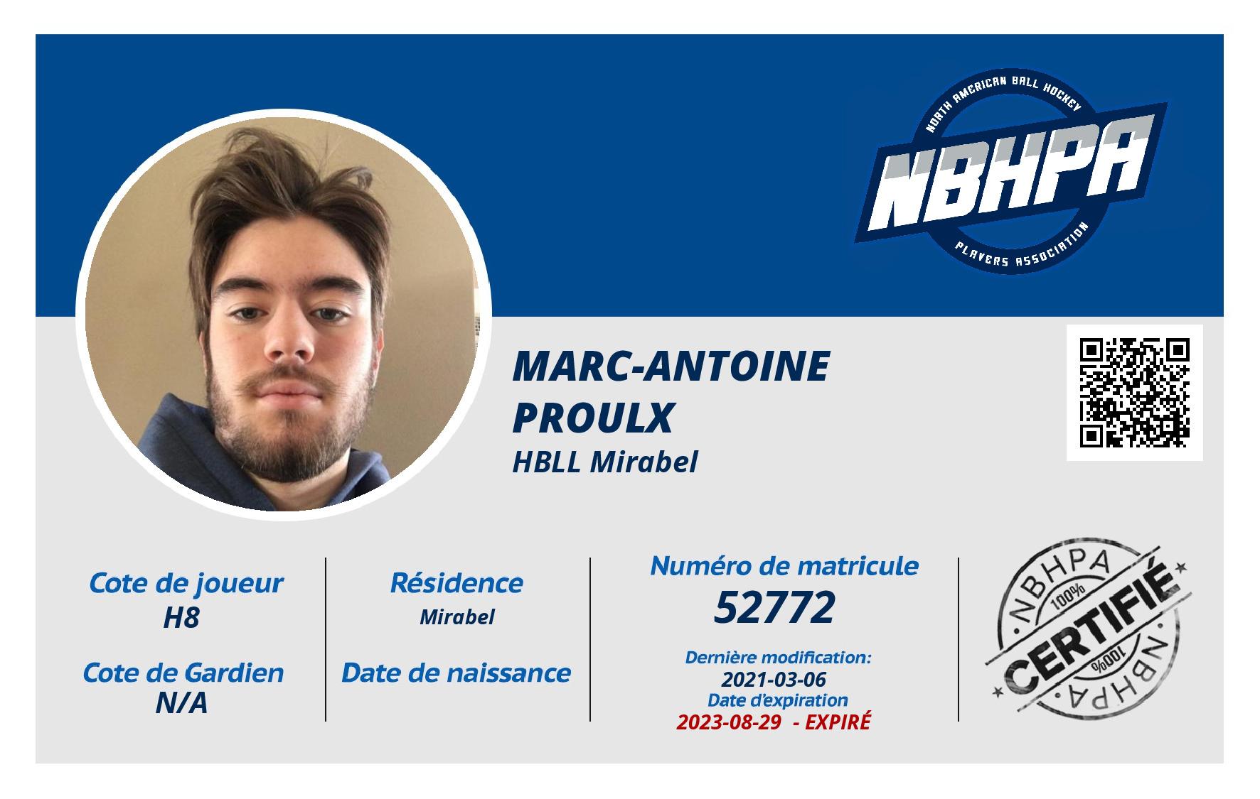 Marc-Antoine Proulx