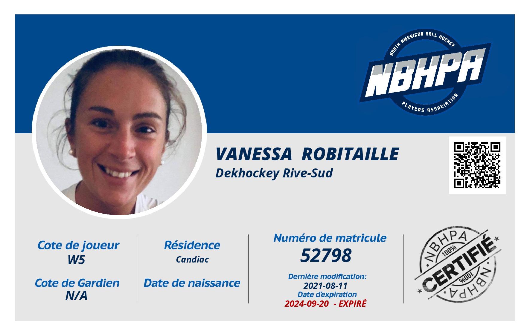 Vanessa  Robitaille 