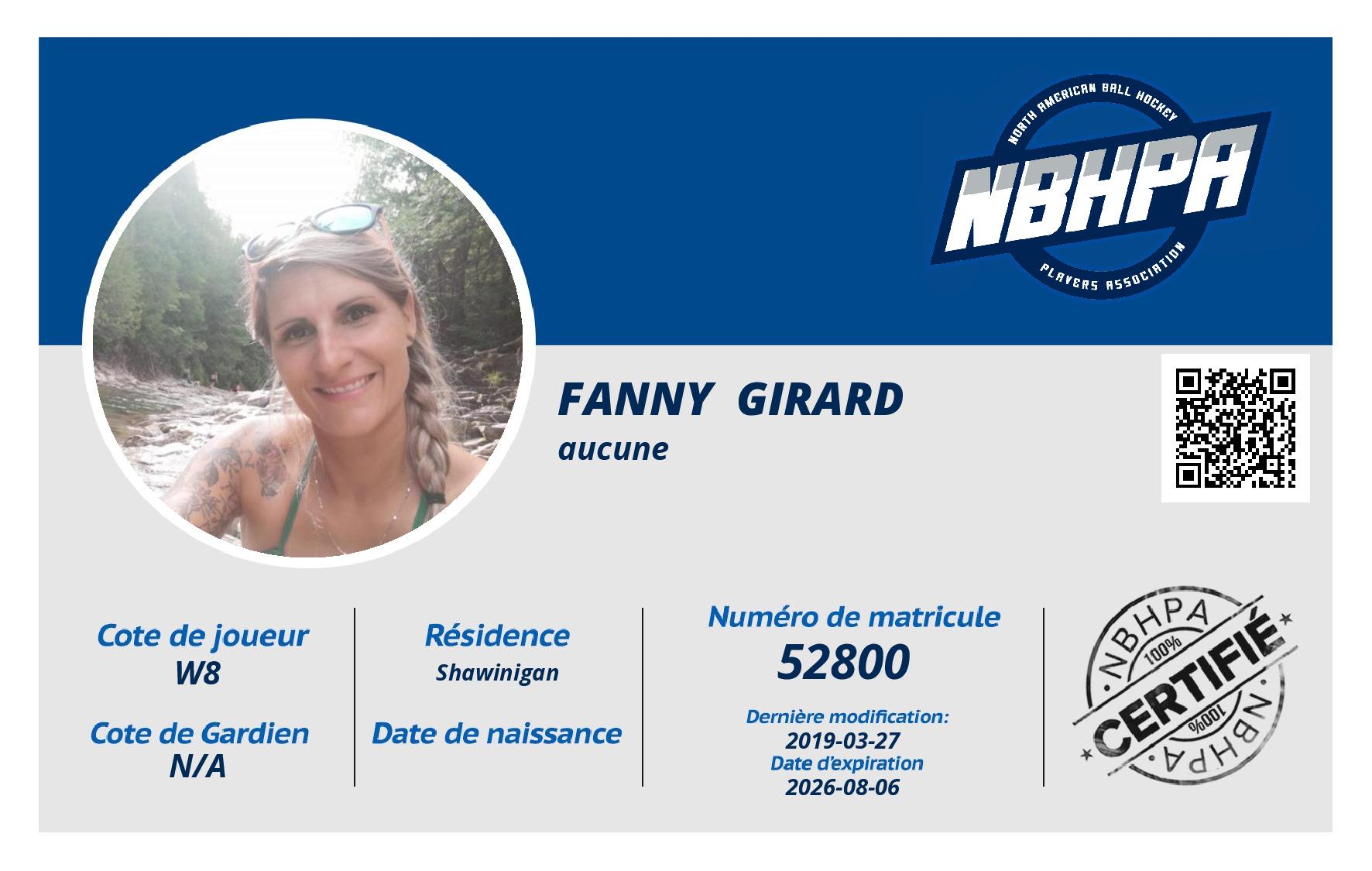 Fanny  Girard