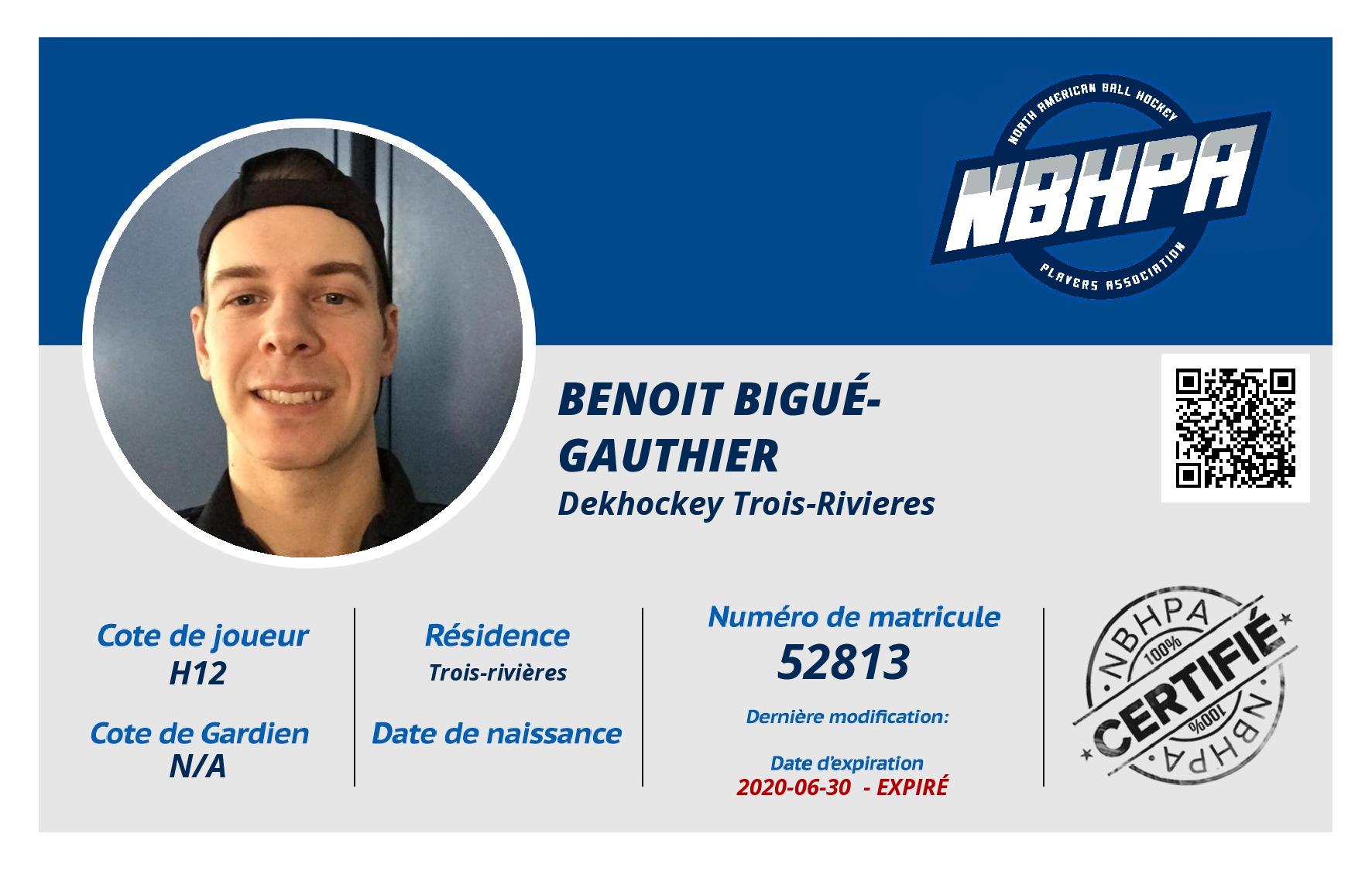 Benoit Bigué-Gauthier