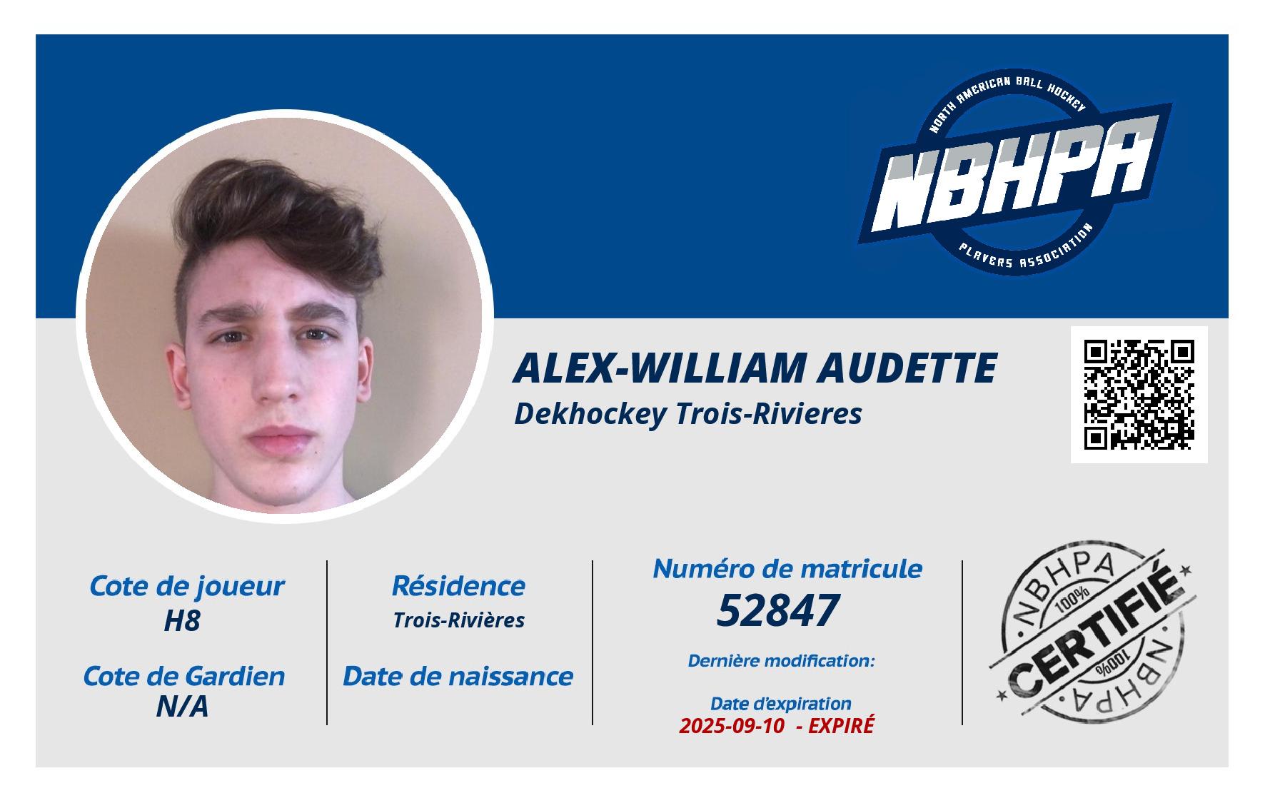 Alex-William Audette