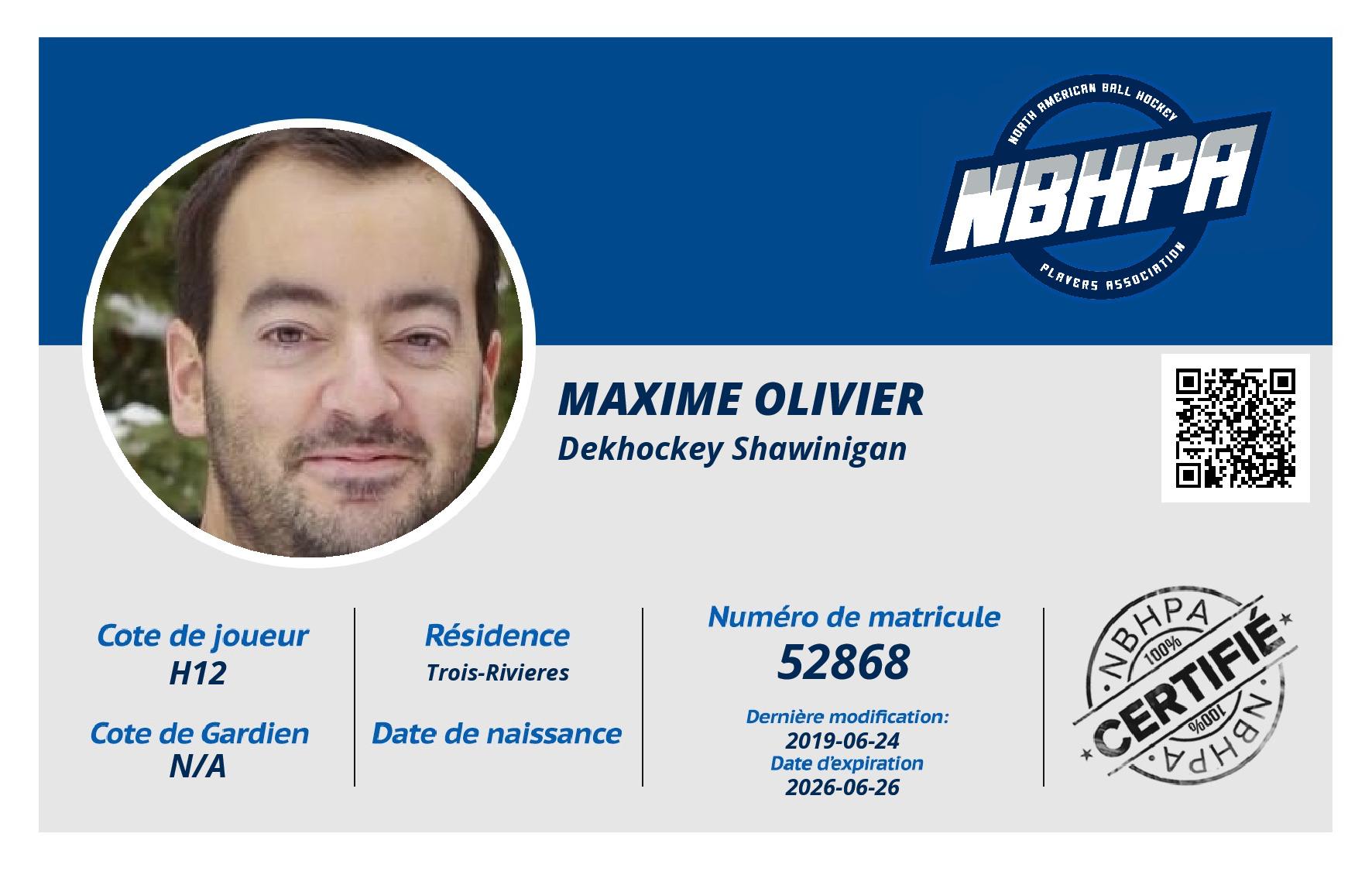 Maxime Olivier