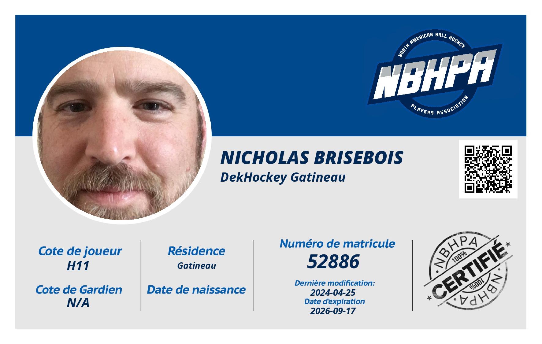 Nicholas Brisebois