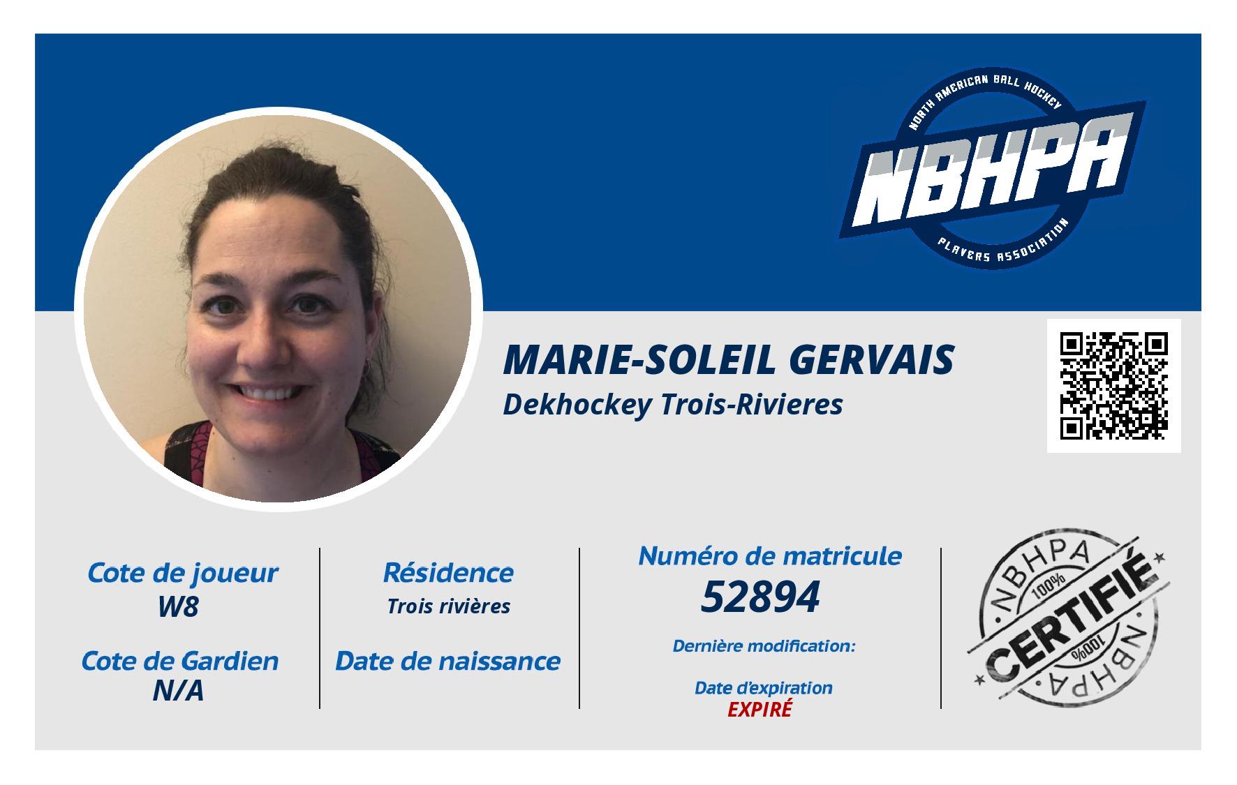 Marie-Soleil Gervais