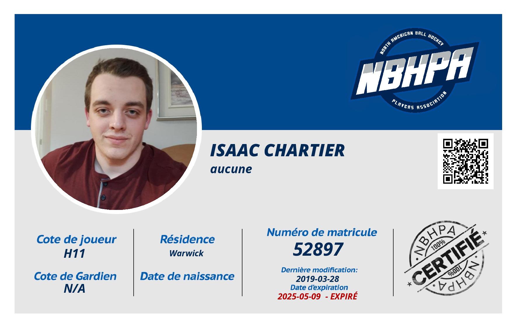 Isaac Chartier 
