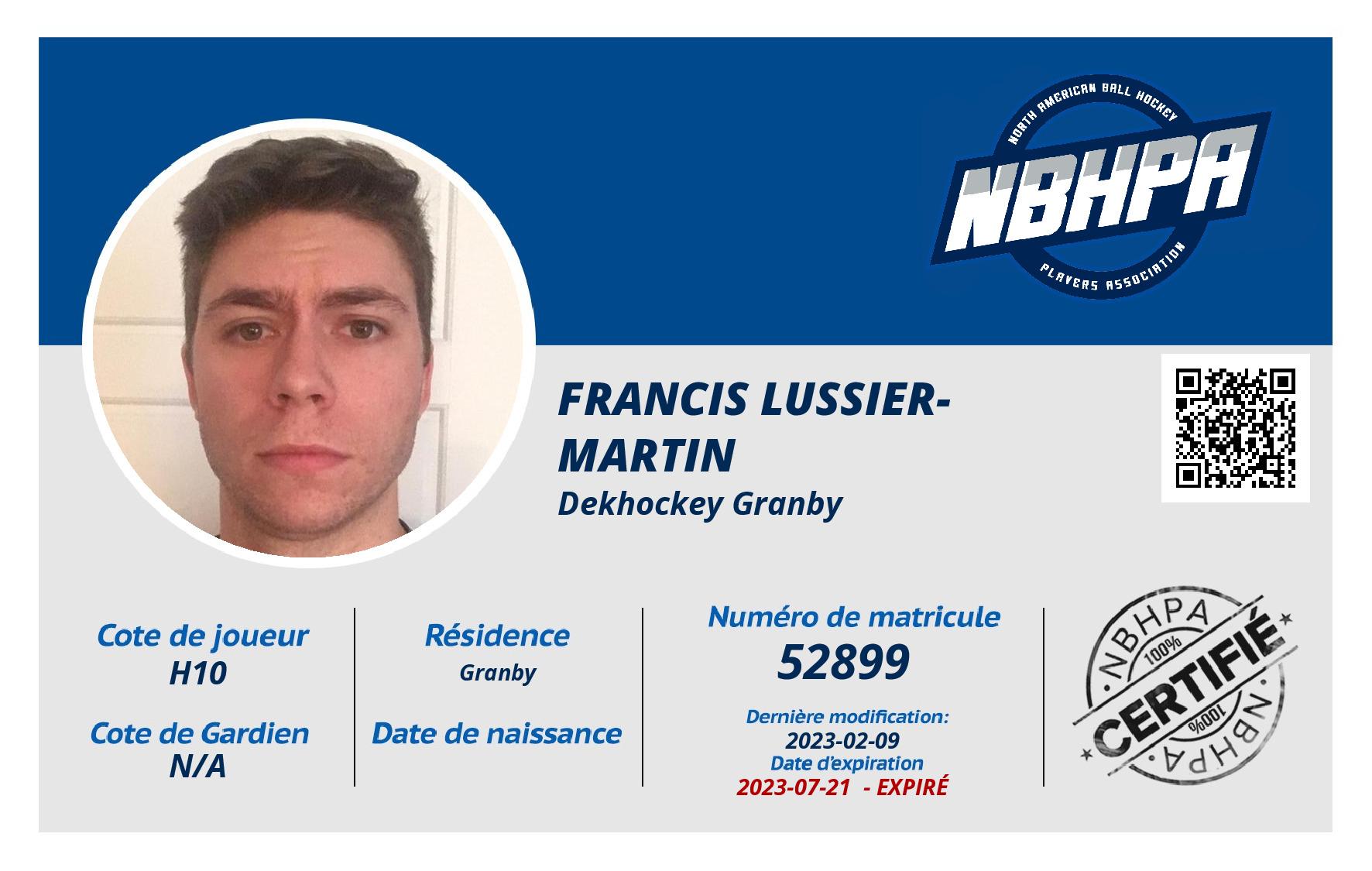 Francis Lussier-Martin