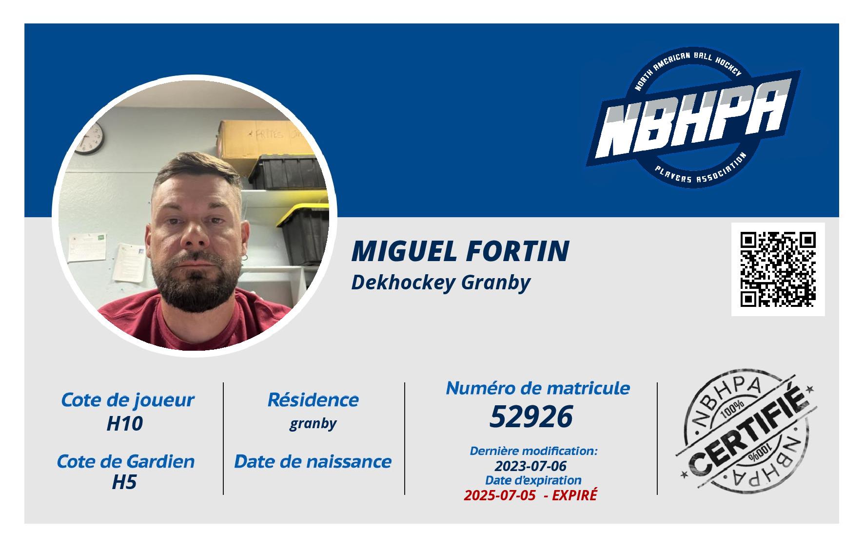 Miguel Fortin