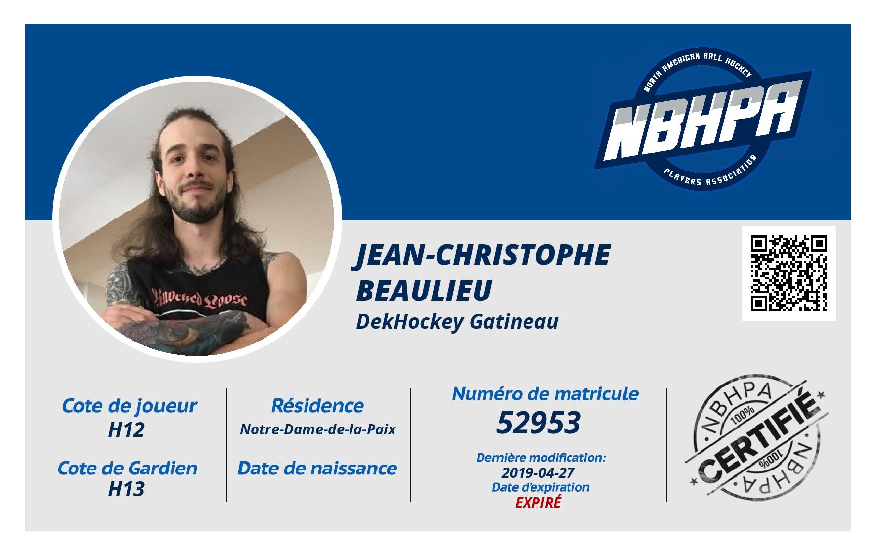 Jean-Christophe Beaulieu