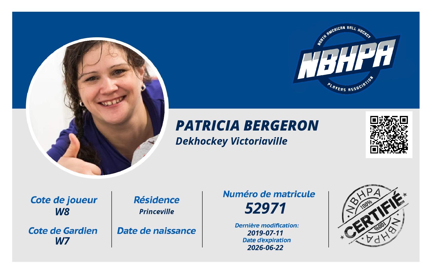 Patricia Bergeron