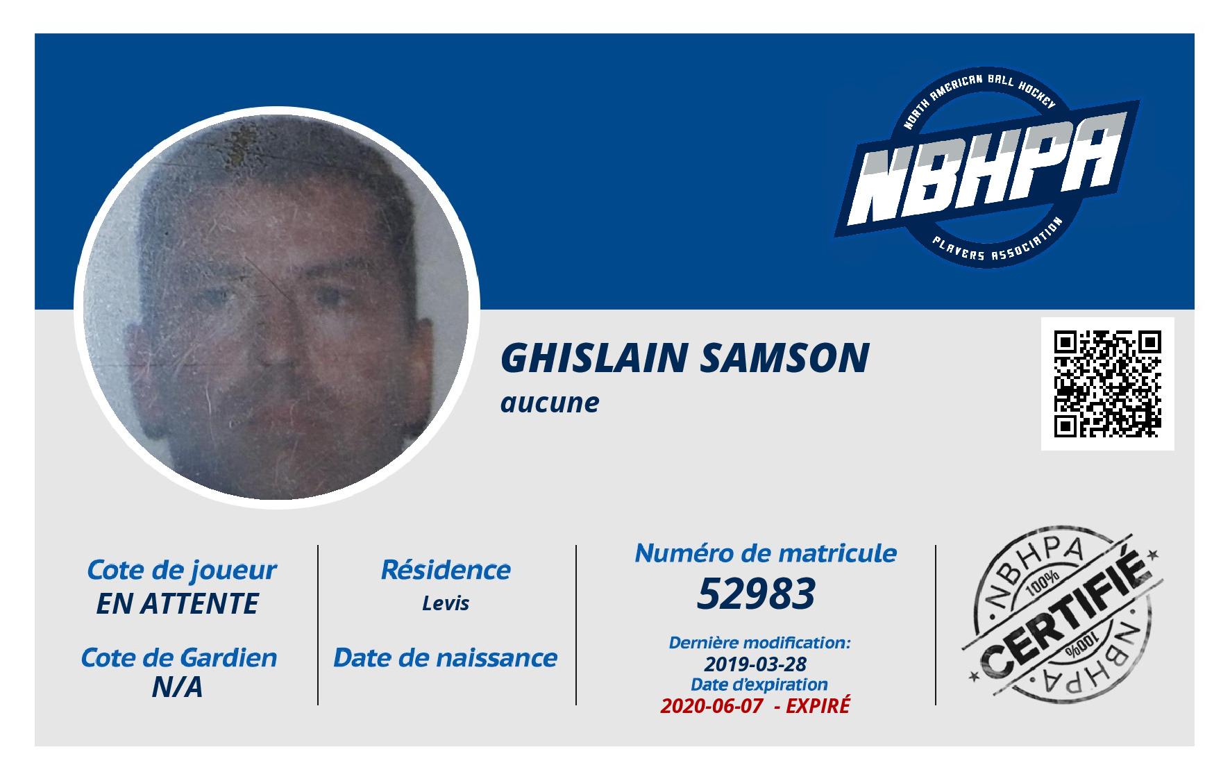Ghislain Samson