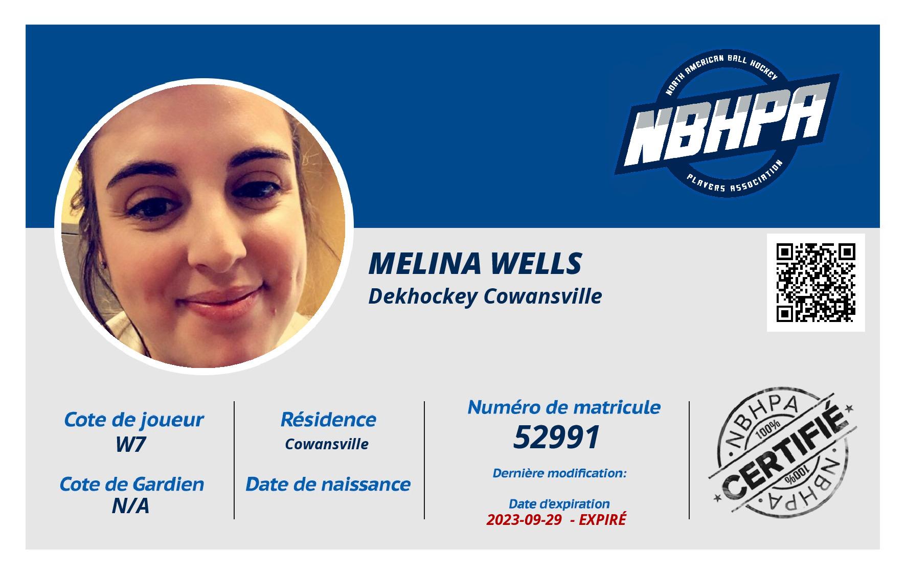 Melina Wells
