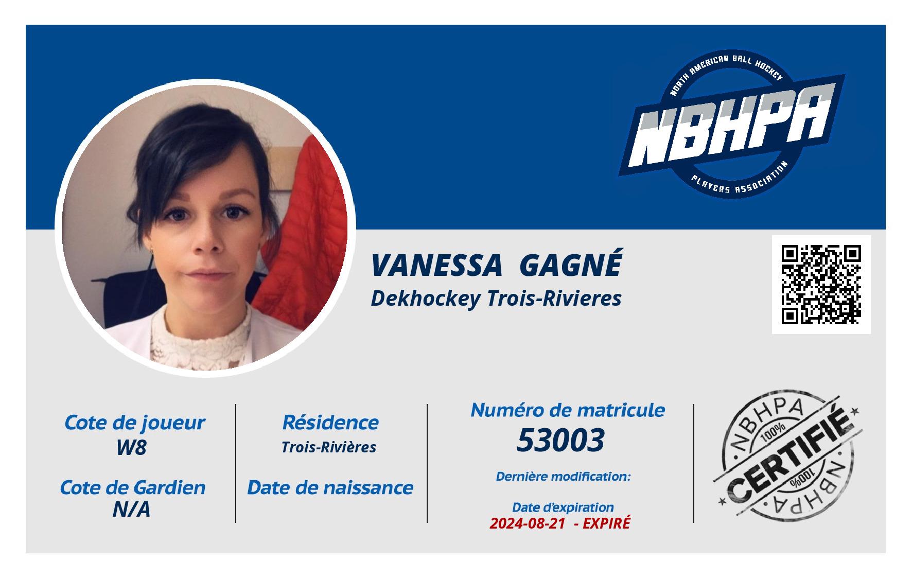 Vanessa  Gagné