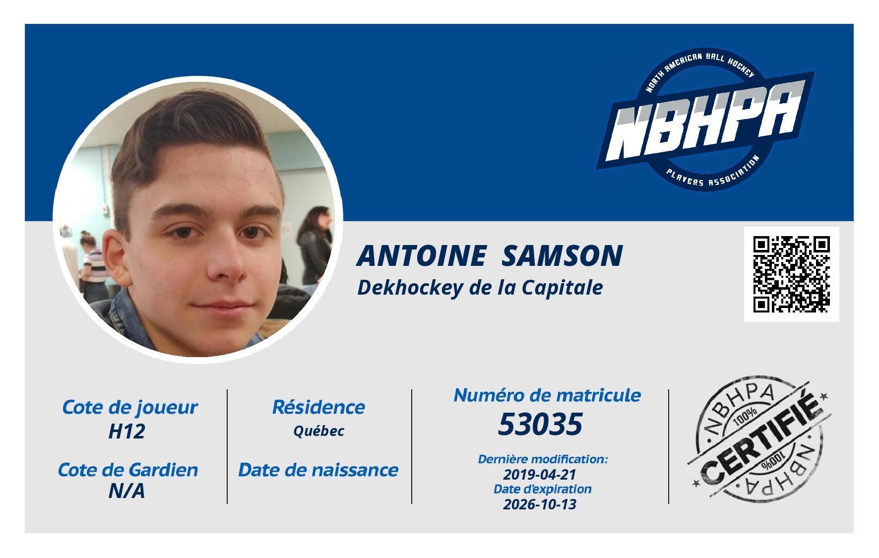 Antoine  Samson