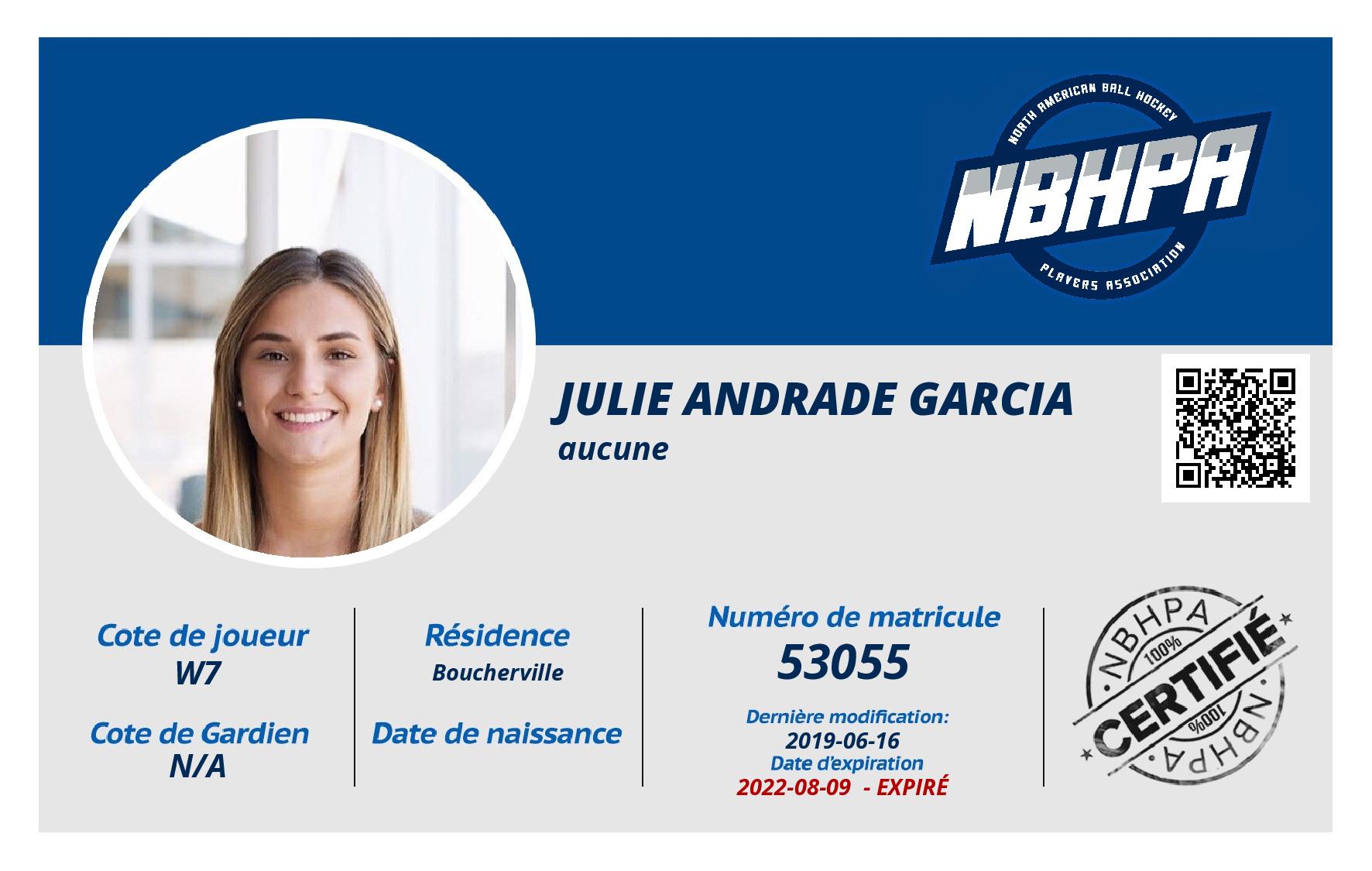 Julie Andrade Garcia 