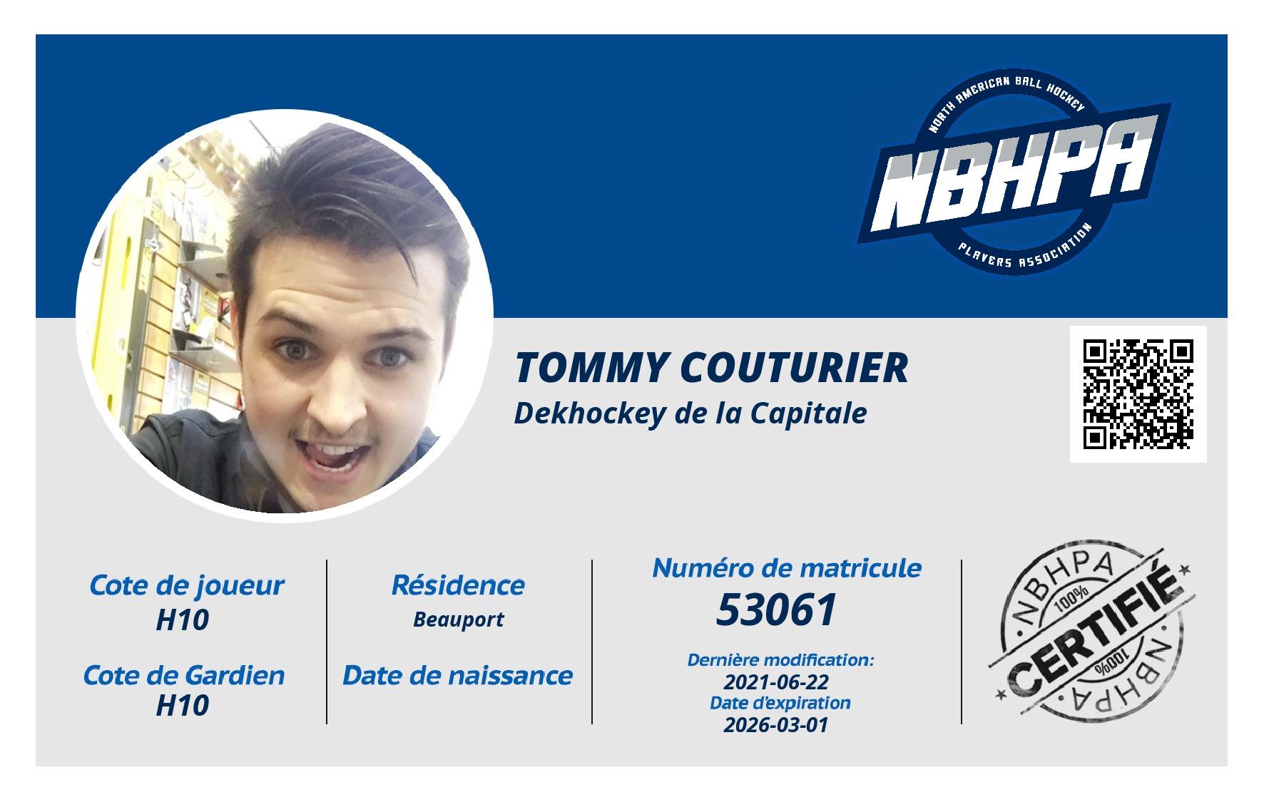 Tommy Couturier